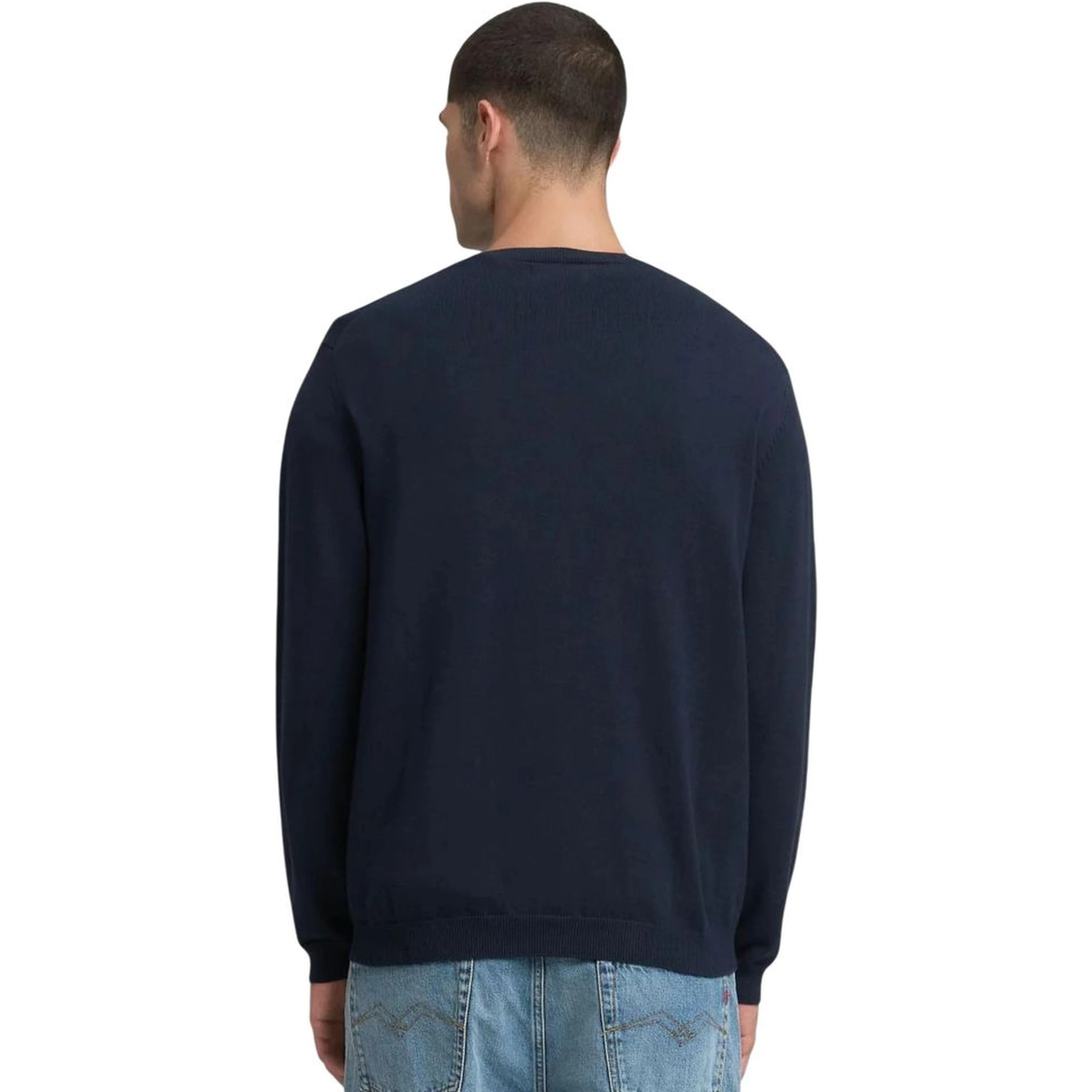 Blue Cotton Sweatshirt