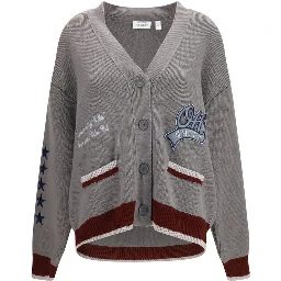 Gray Wool Oves Aries Cardigan