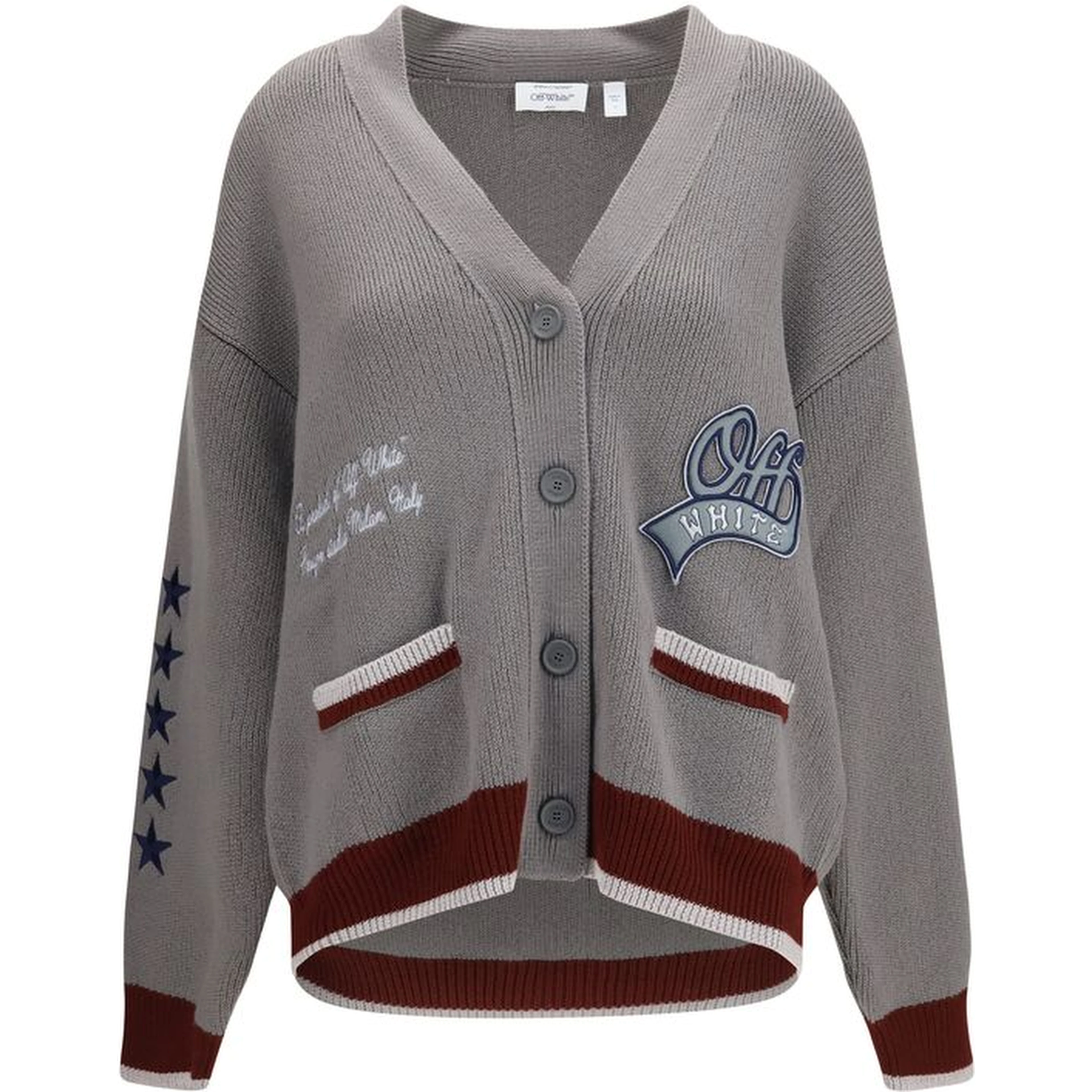 Gray Wool Oves Aries Cardigan