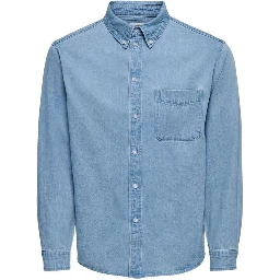 Light Blue Denim Shirt