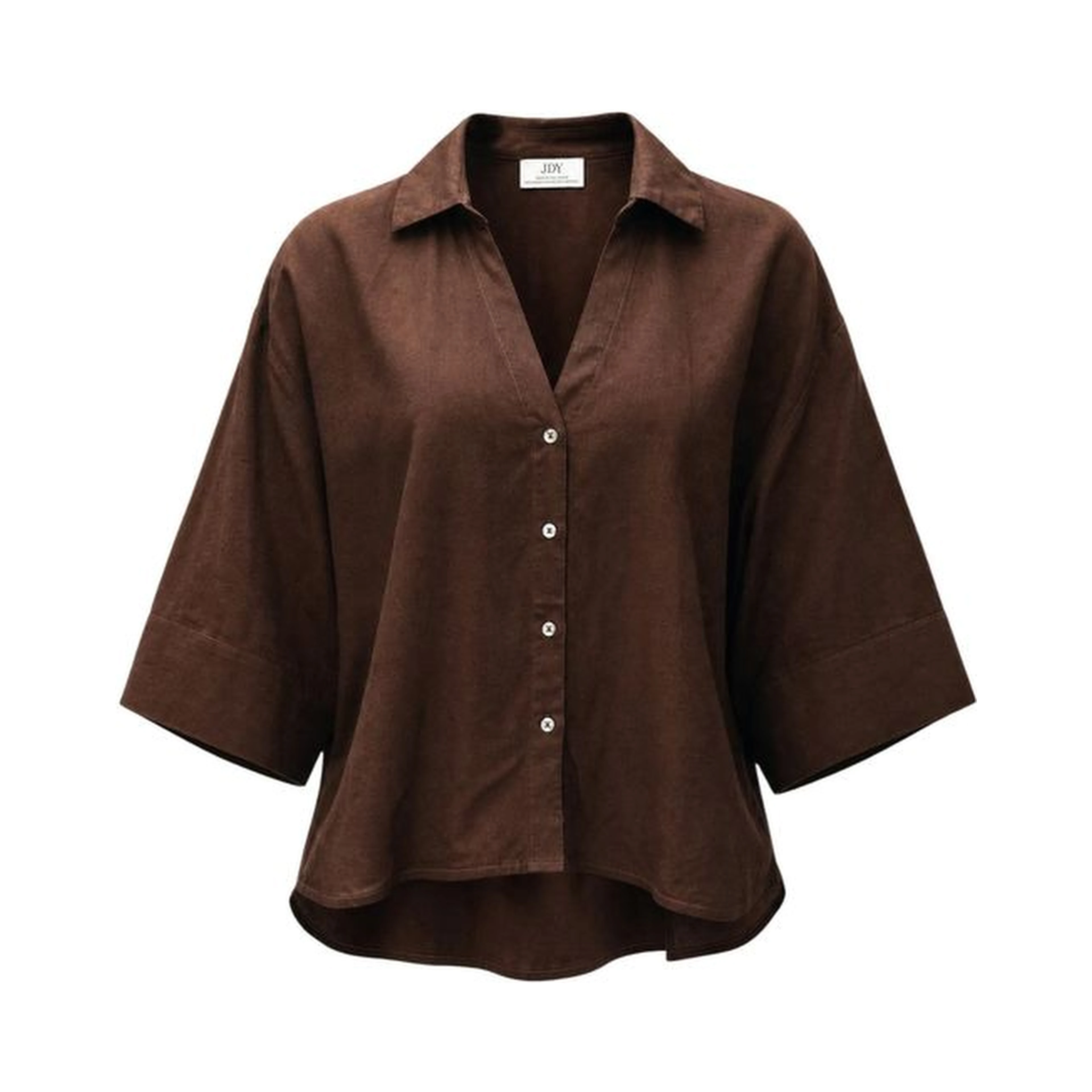 Brown Viscose Blouse