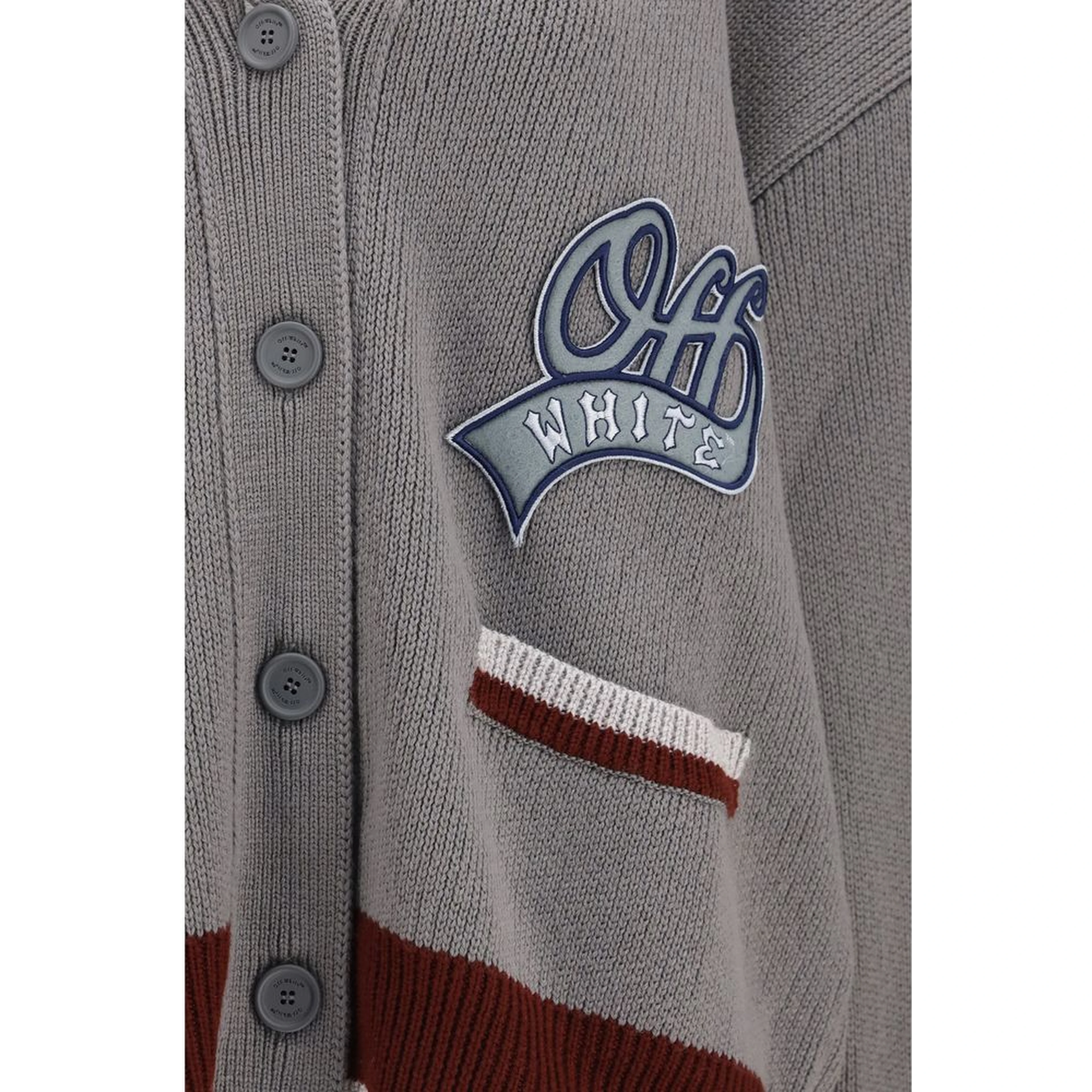 Gray Wool Oves Aries Cardigan