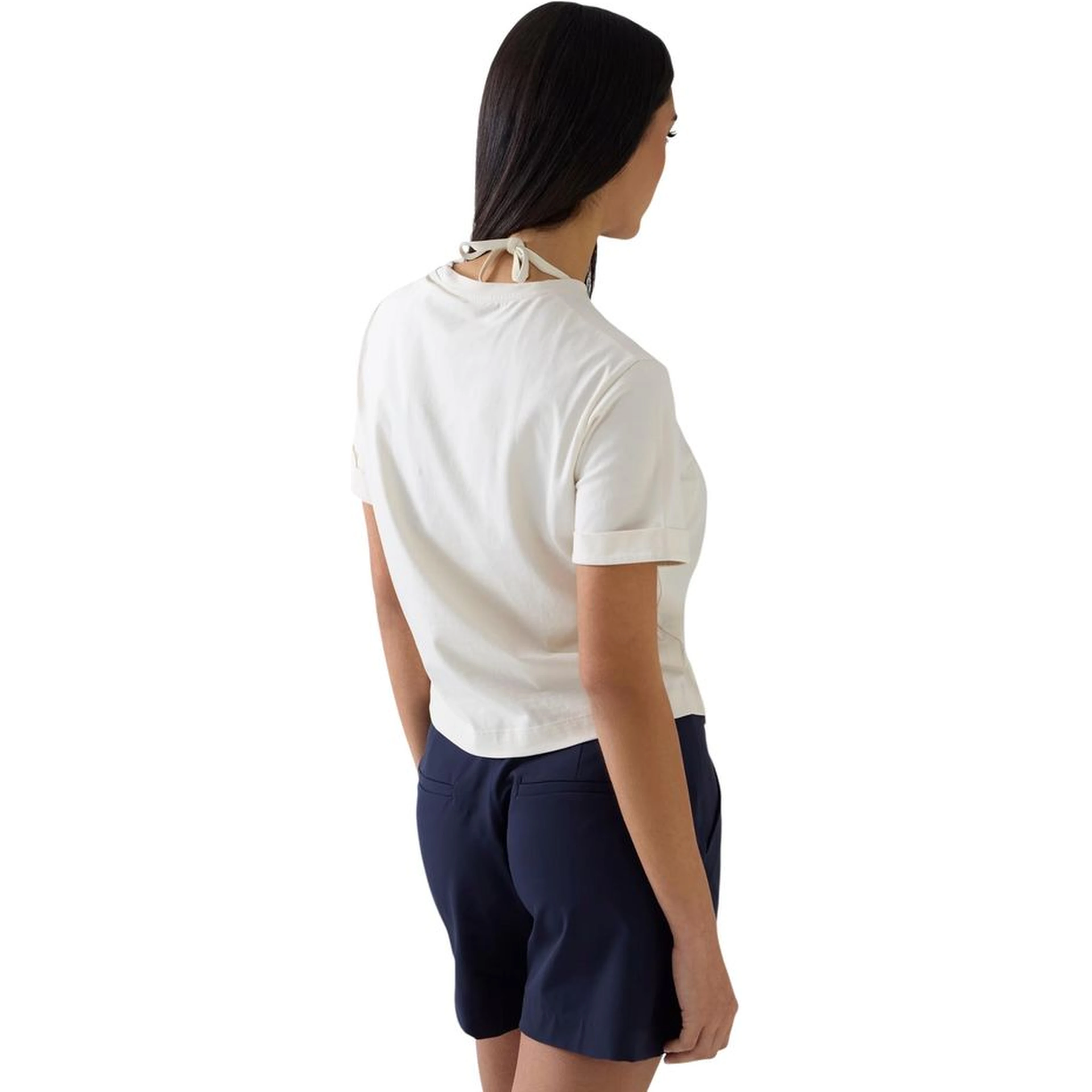 Cream Cotton T-Shirt