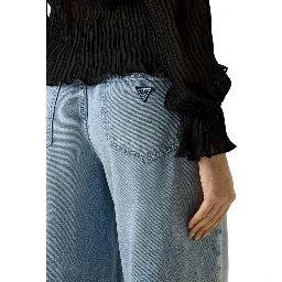 Light Blue Lyocell Relaxed Fit Jeans
