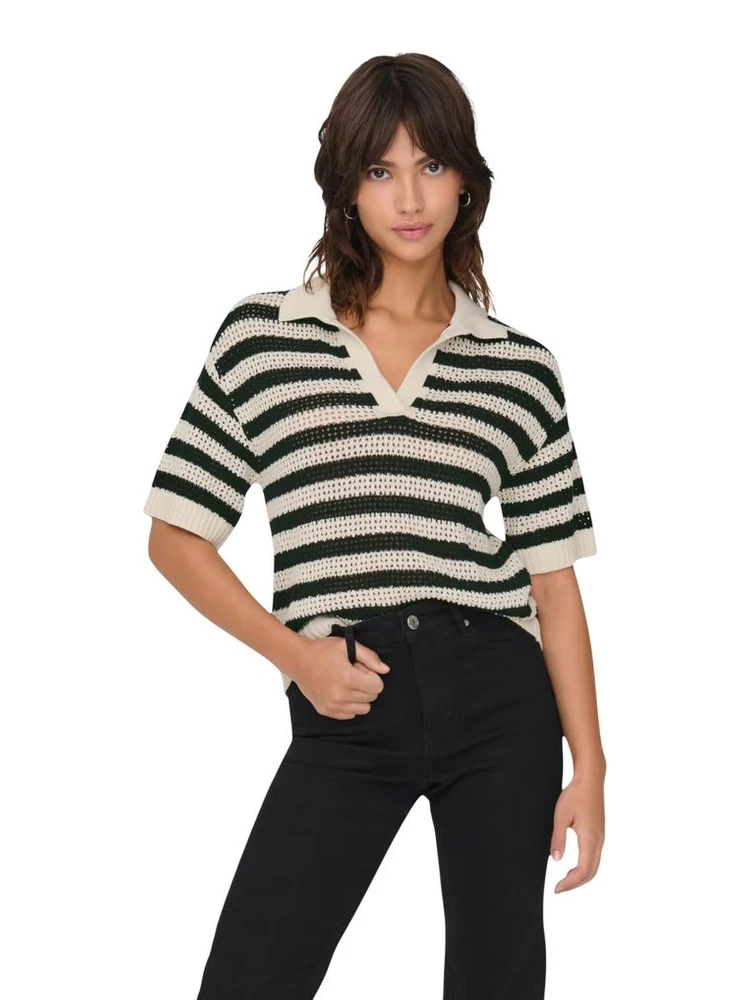 Bicolor Marabou T-Shirt