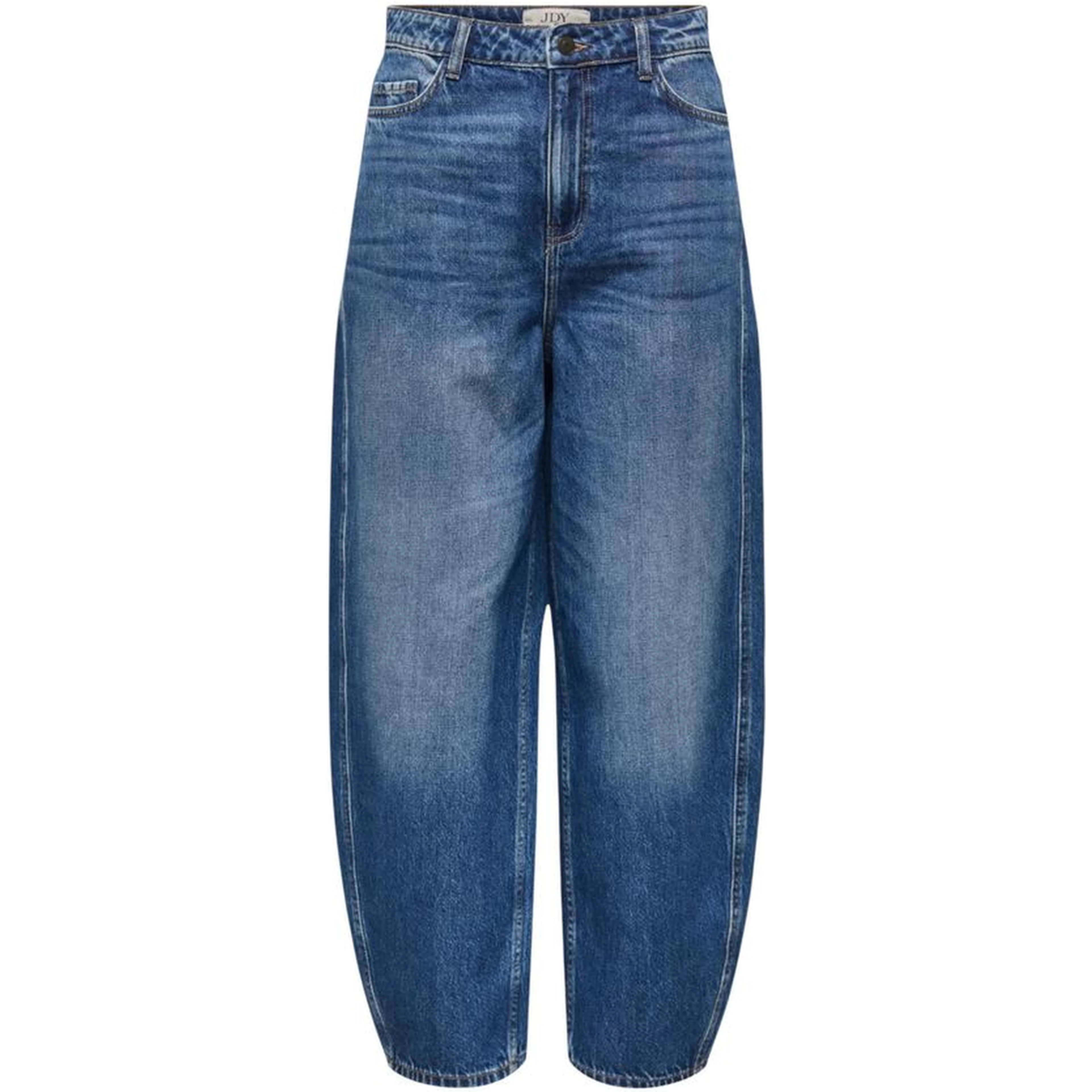 Blue Cotton Mom Jeans