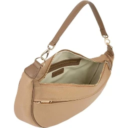Beige Polyethylene Handbag