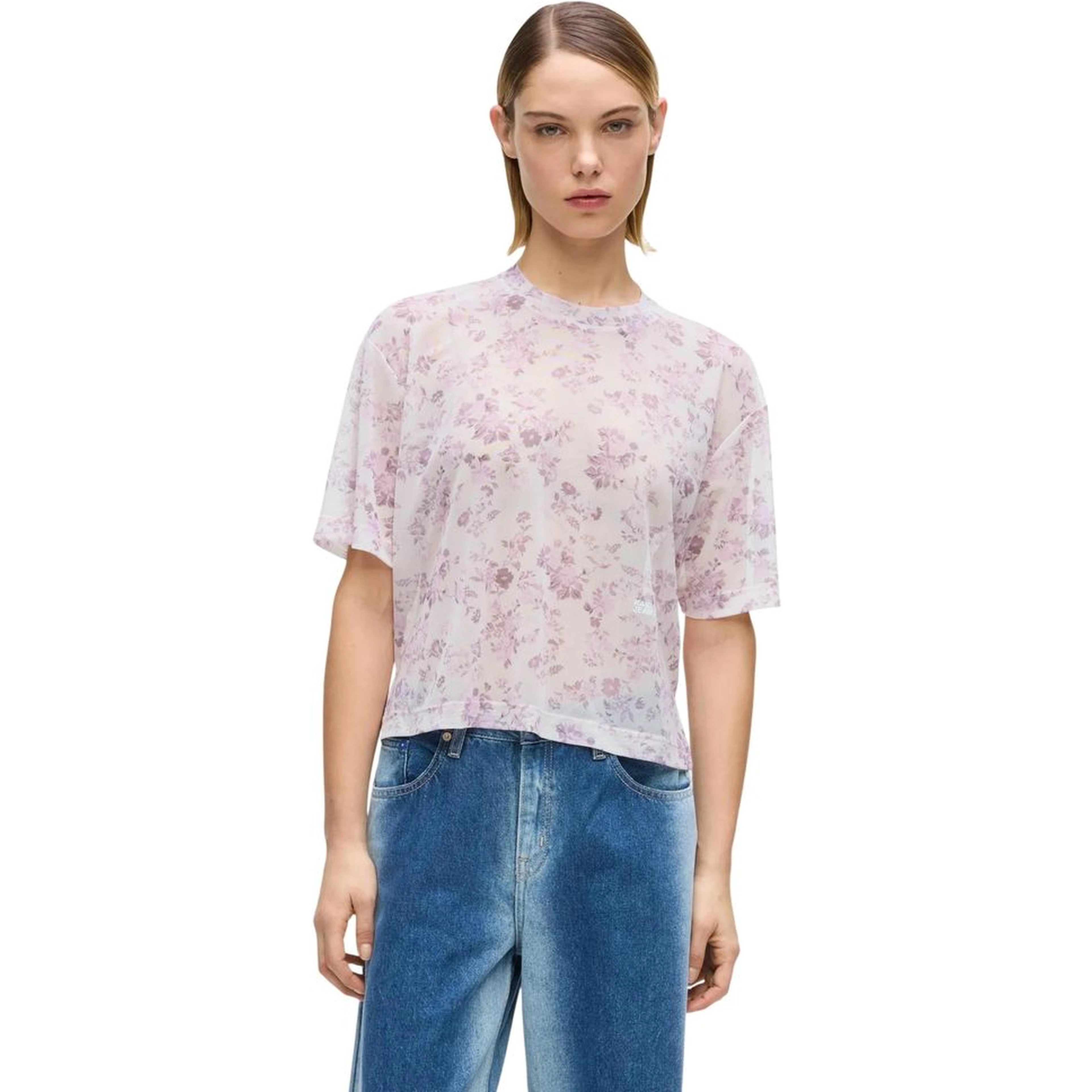 Multicolor Polyester T-Shirt