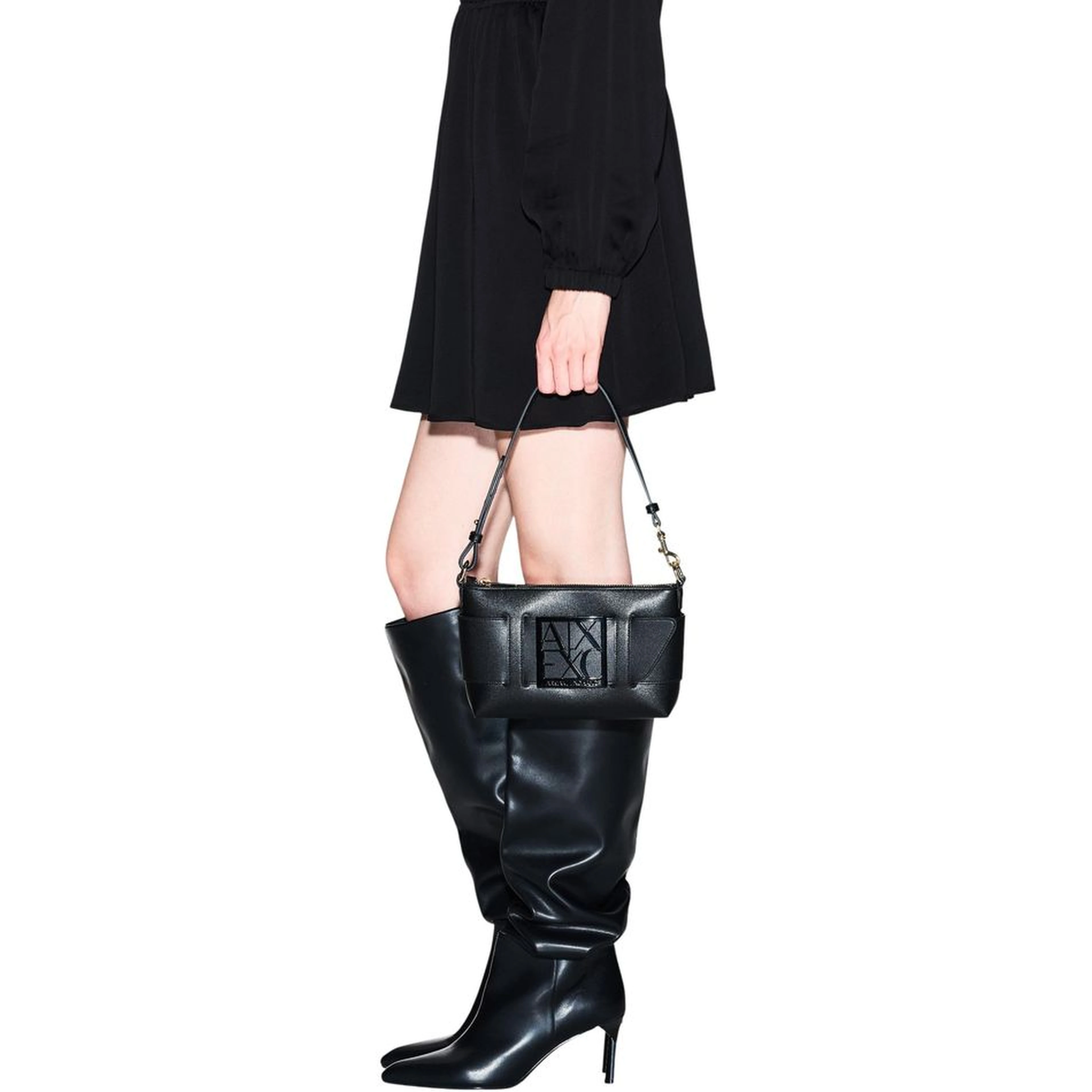 Black Polyethylene Handbag