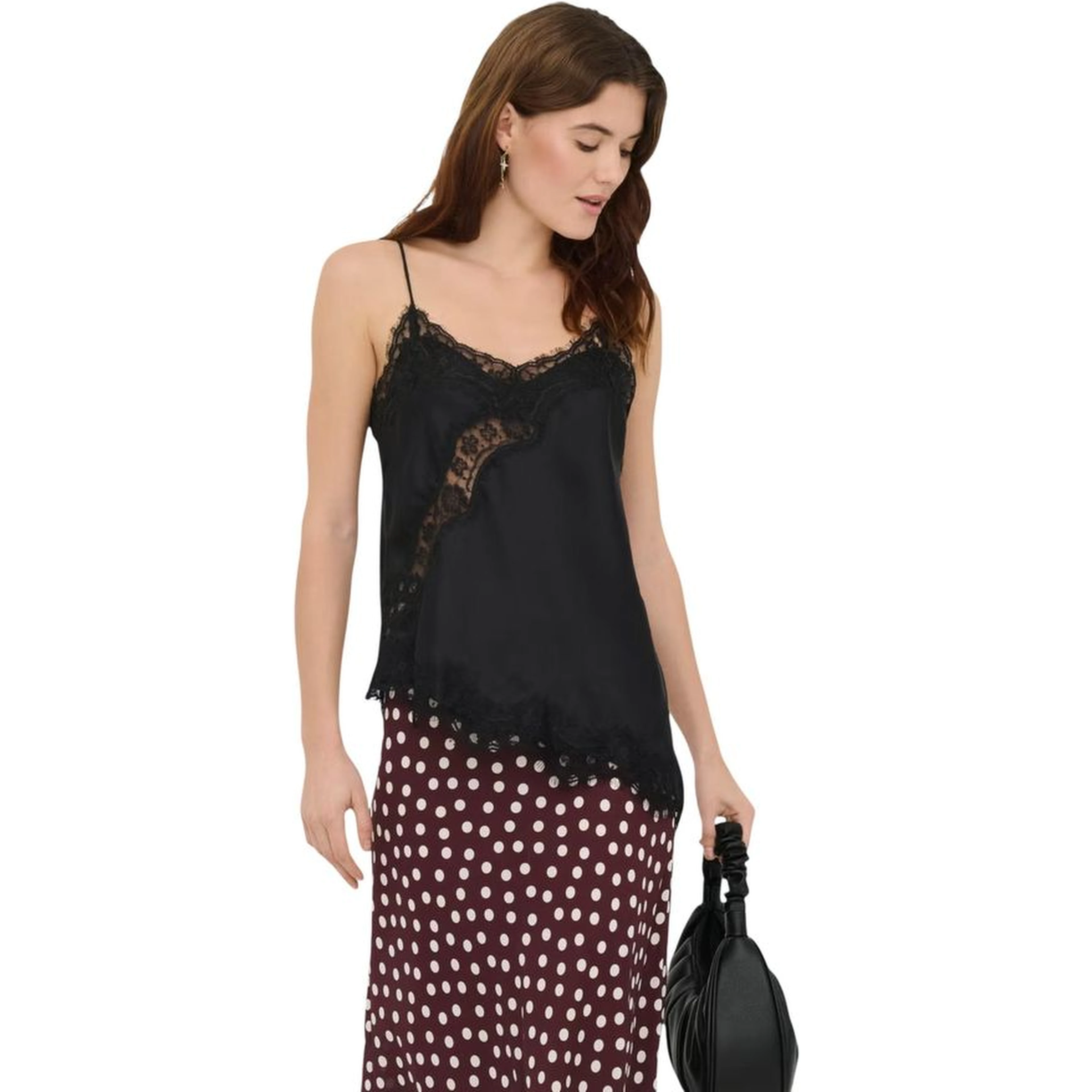Black Polyester Tank Tops