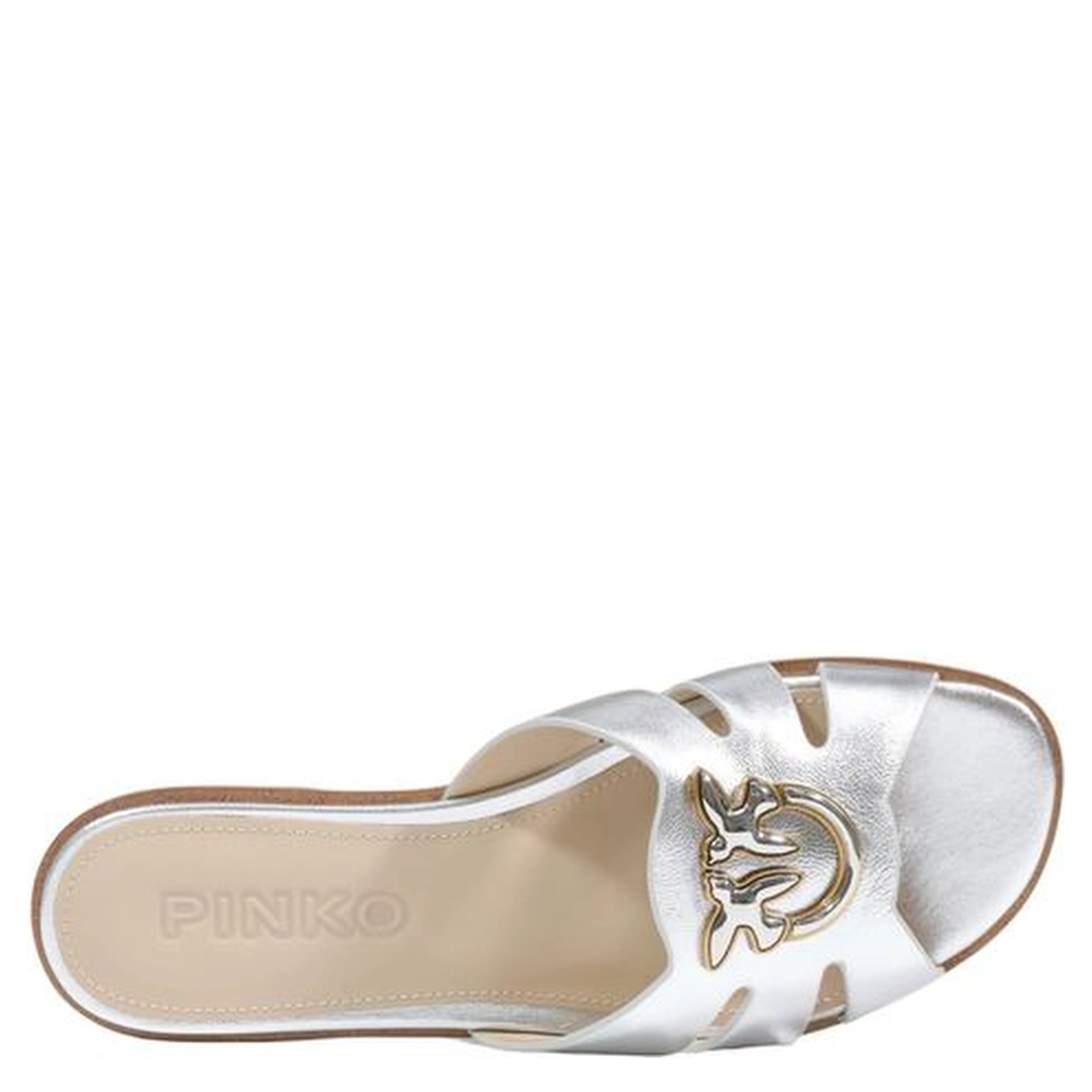 White Leather Slippers