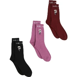 Pink Cotton Socks