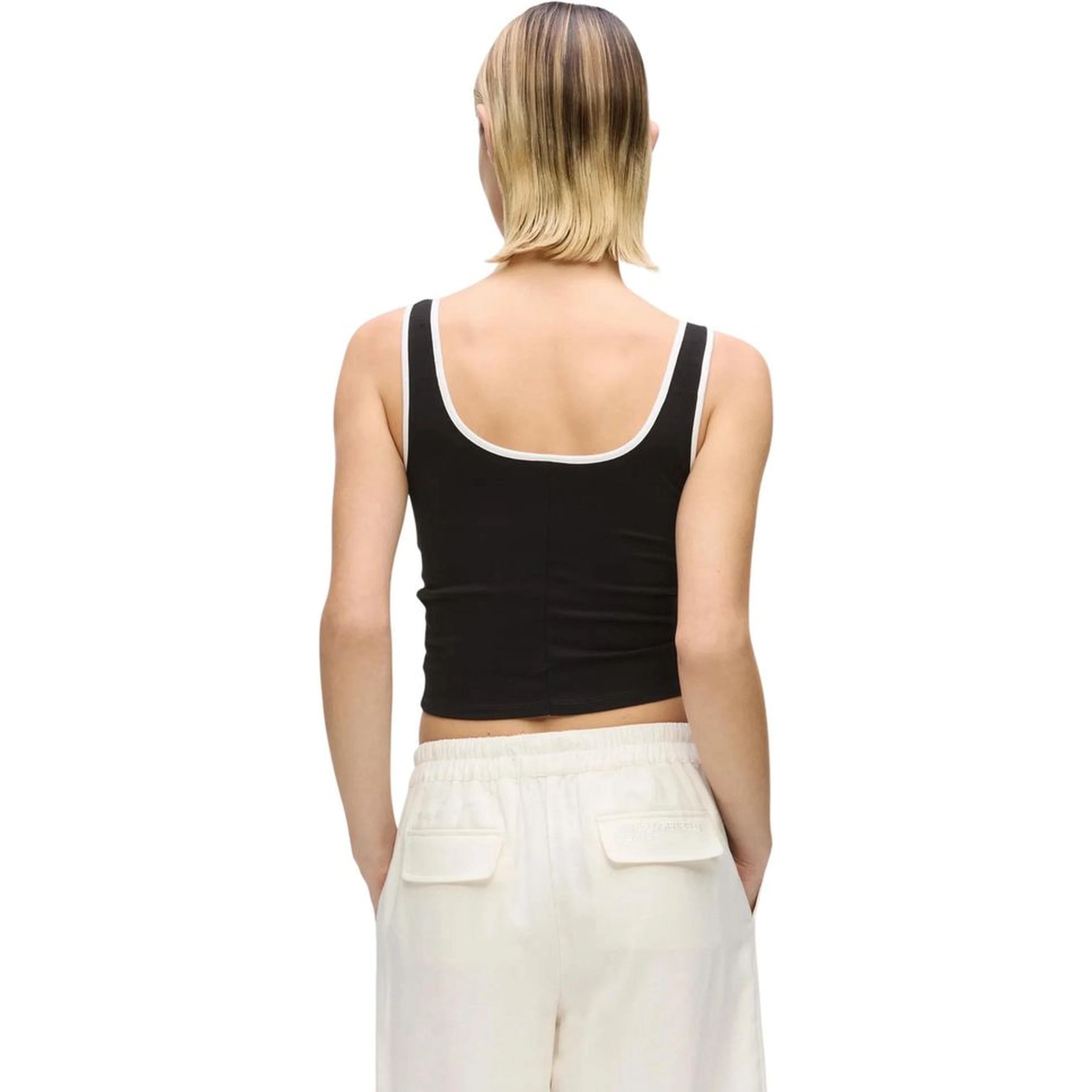 Black Viscose Top