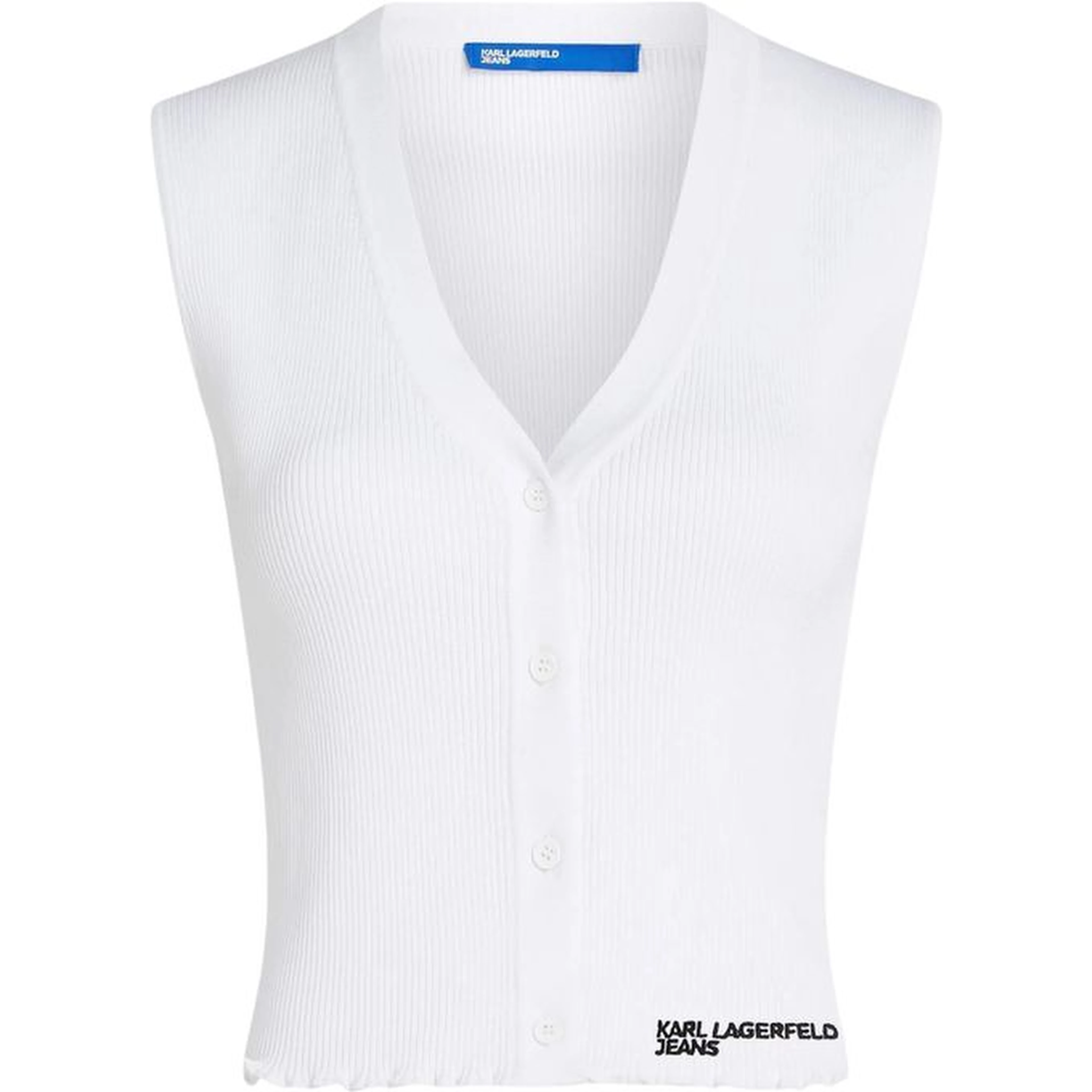 White Viscose Tank Tops