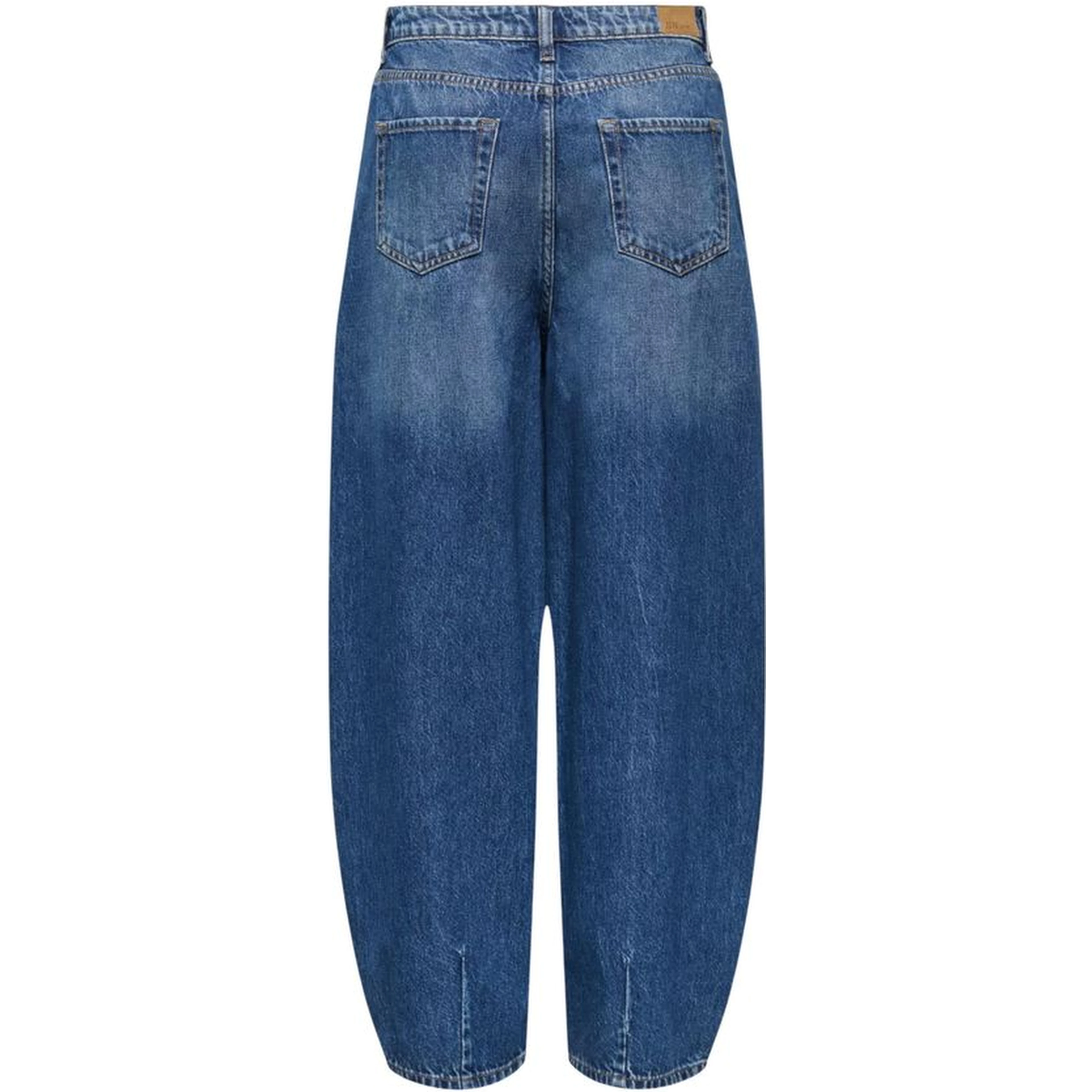 Blue Cotton Mom Jeans
