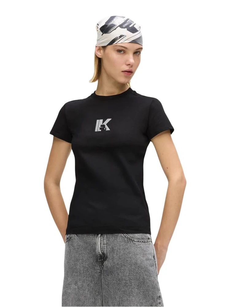 Black Cotton T-Shirt