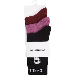 Pink Cotton Socks