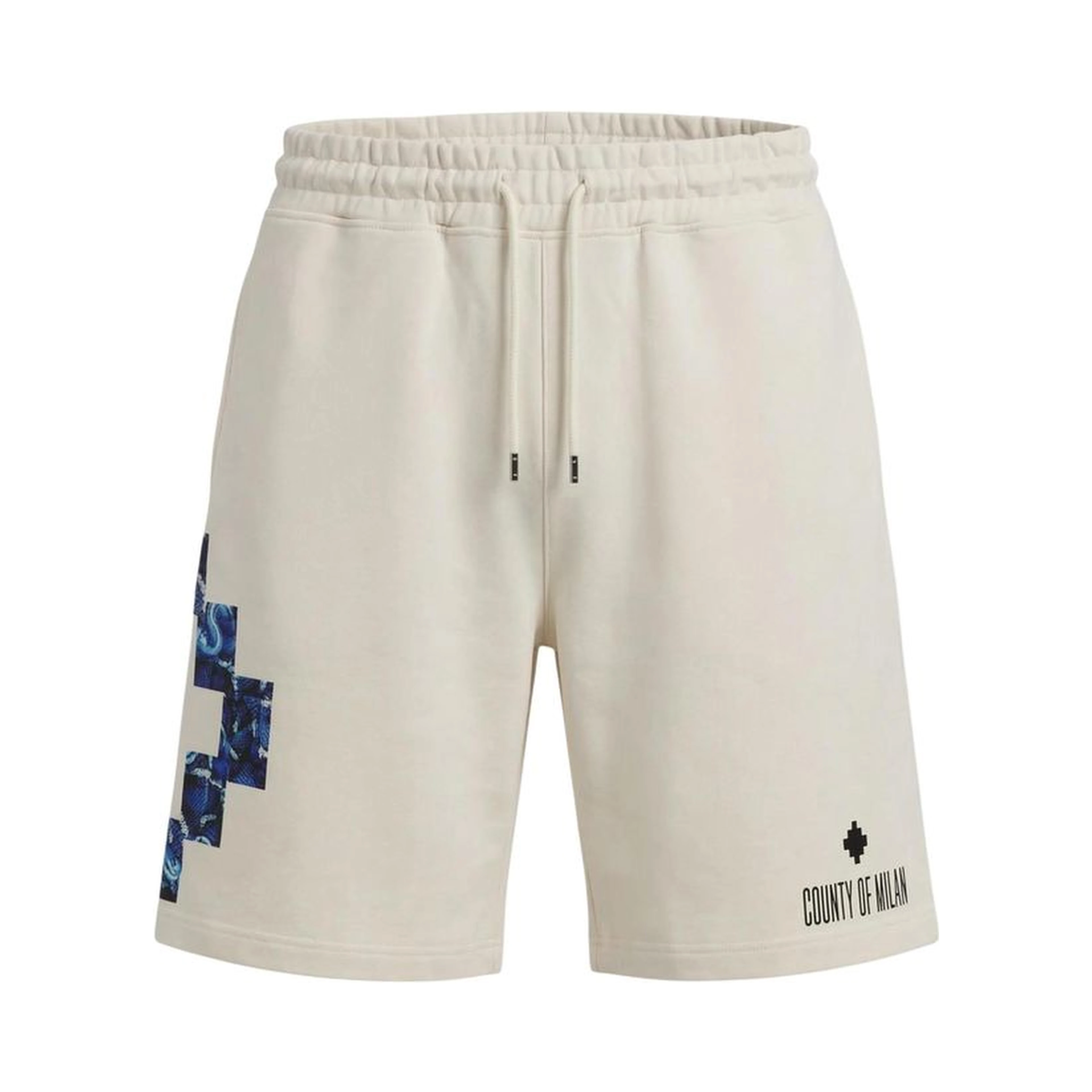 Cream Cotton Bermuda Shorts