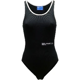 Black Cotton Bodysuit