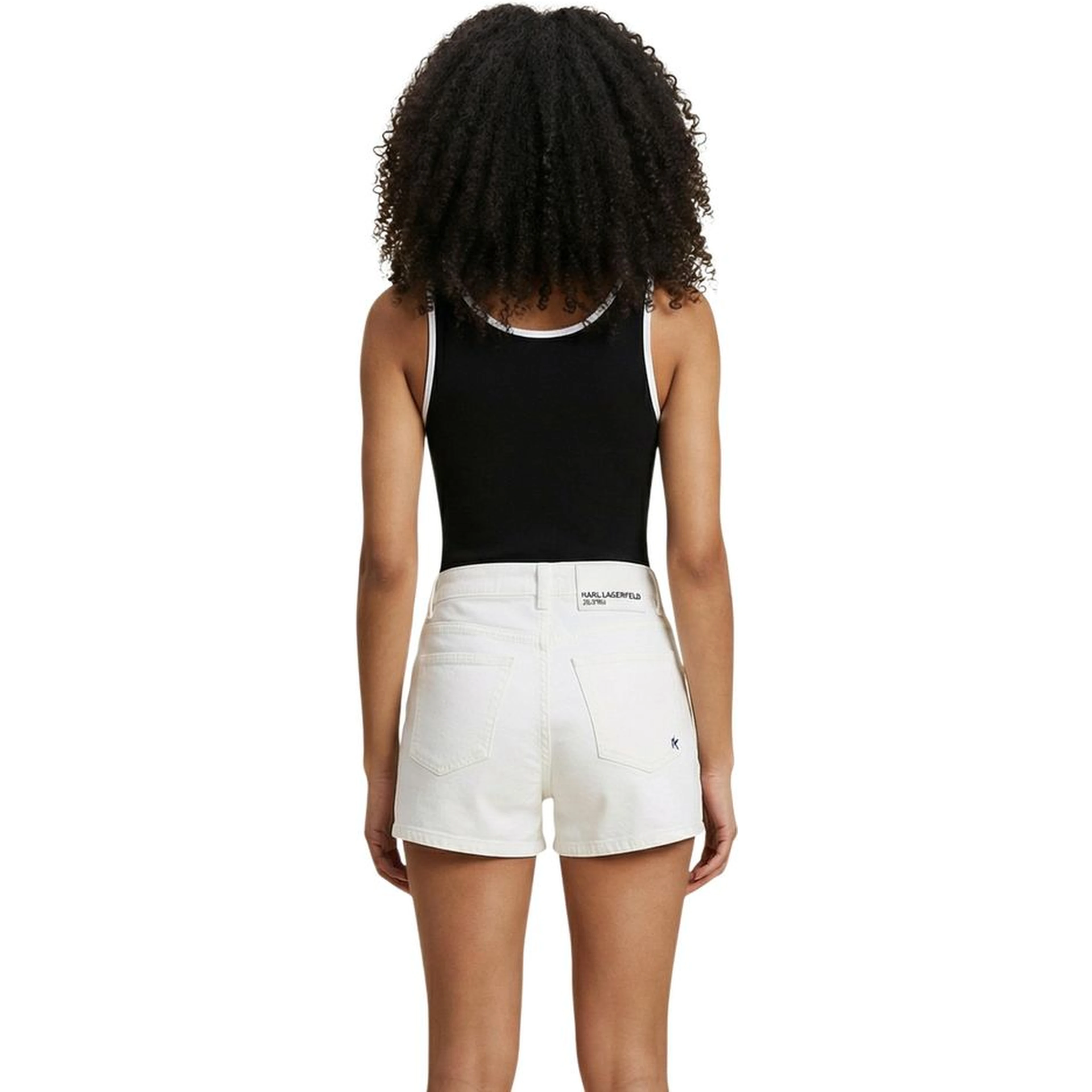 Black Cotton Bodysuit