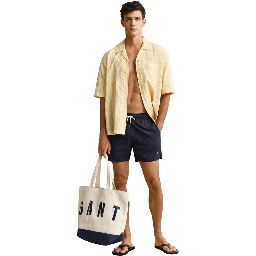Blue Recycled Polyamide Swim Shorts