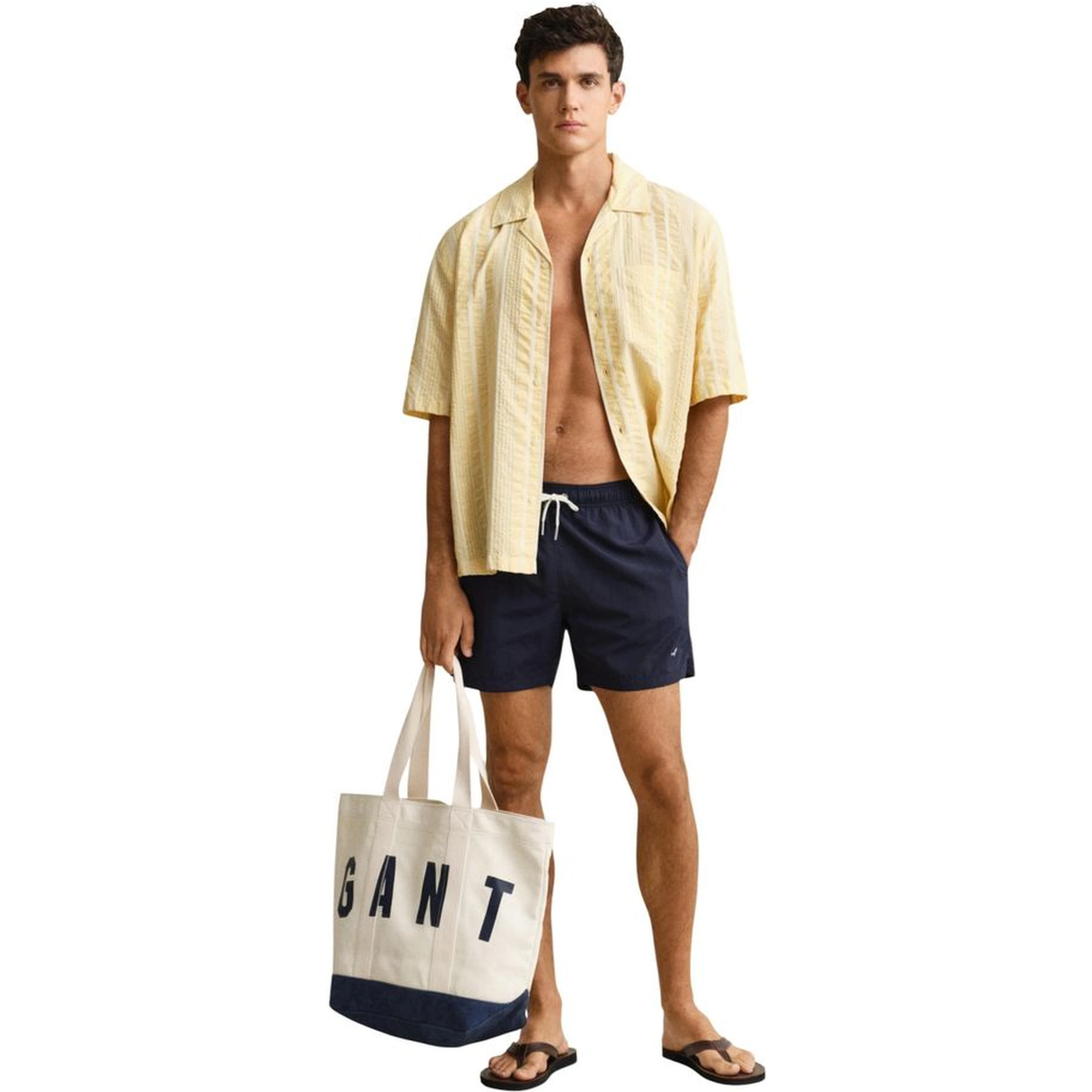 Blue Recycled Polyamide Swim Shorts