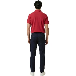 Red Cotton Polo Shirt