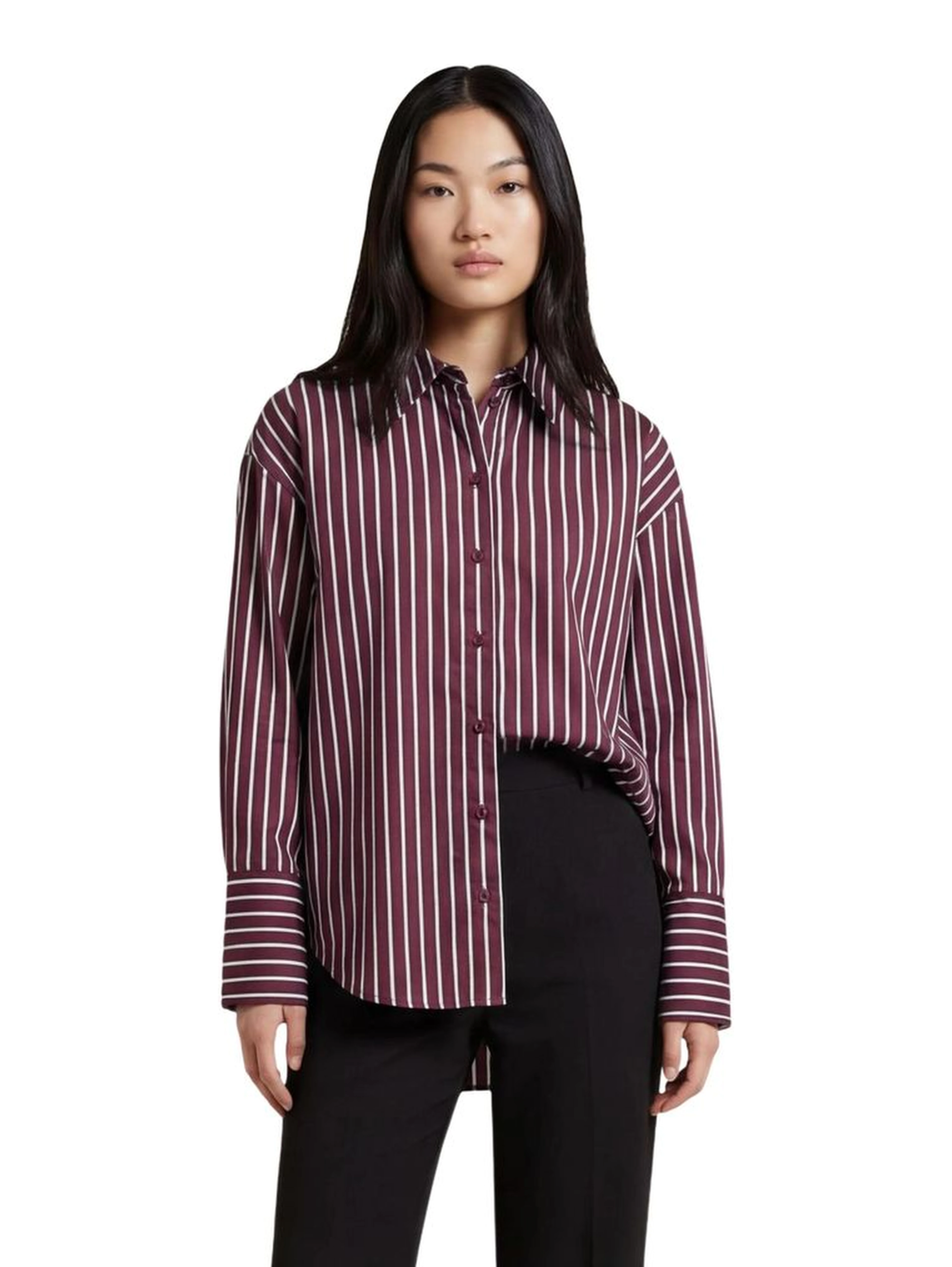 Bordeaux Cotton Blouse