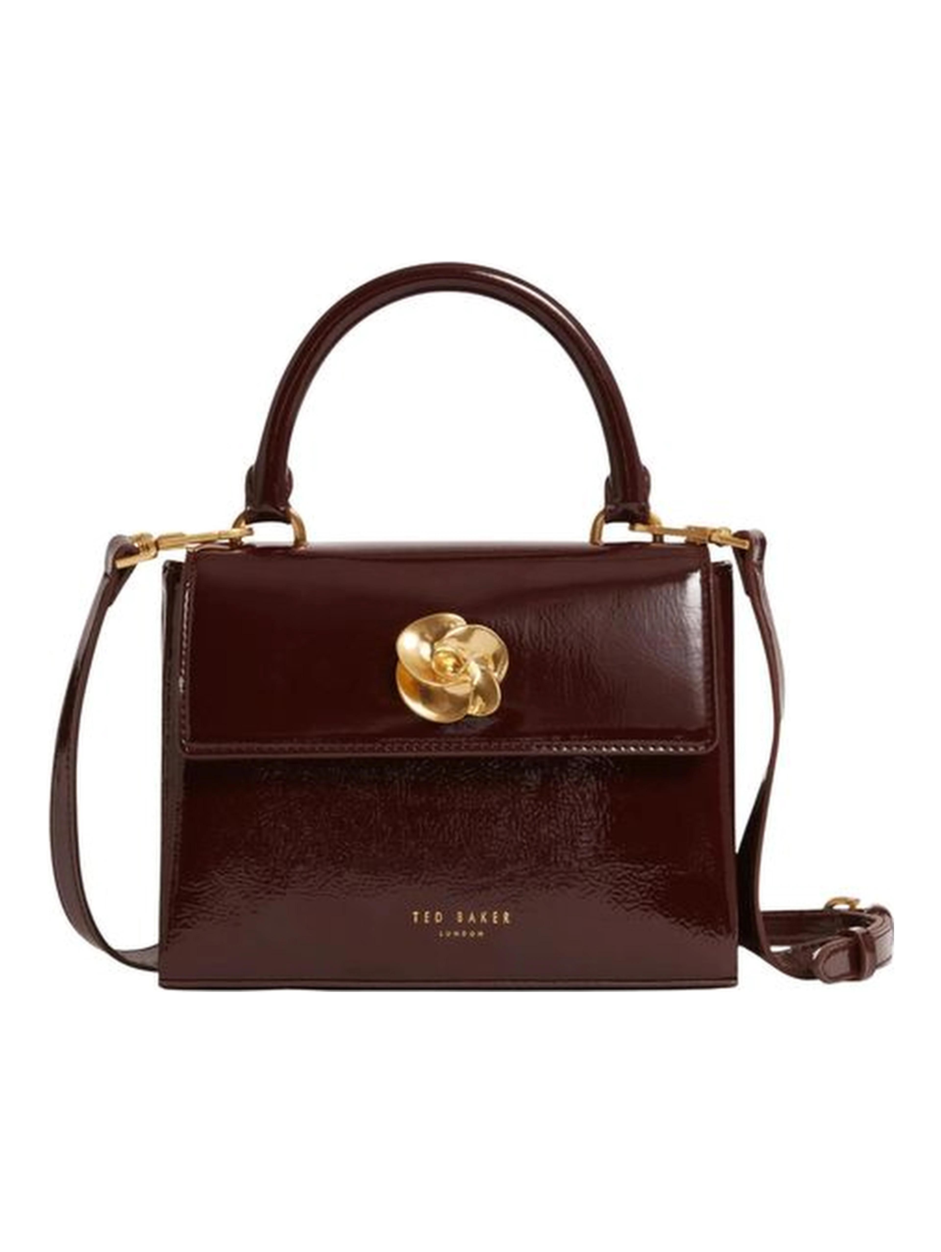Purple Recycled Polyurethane Handbag