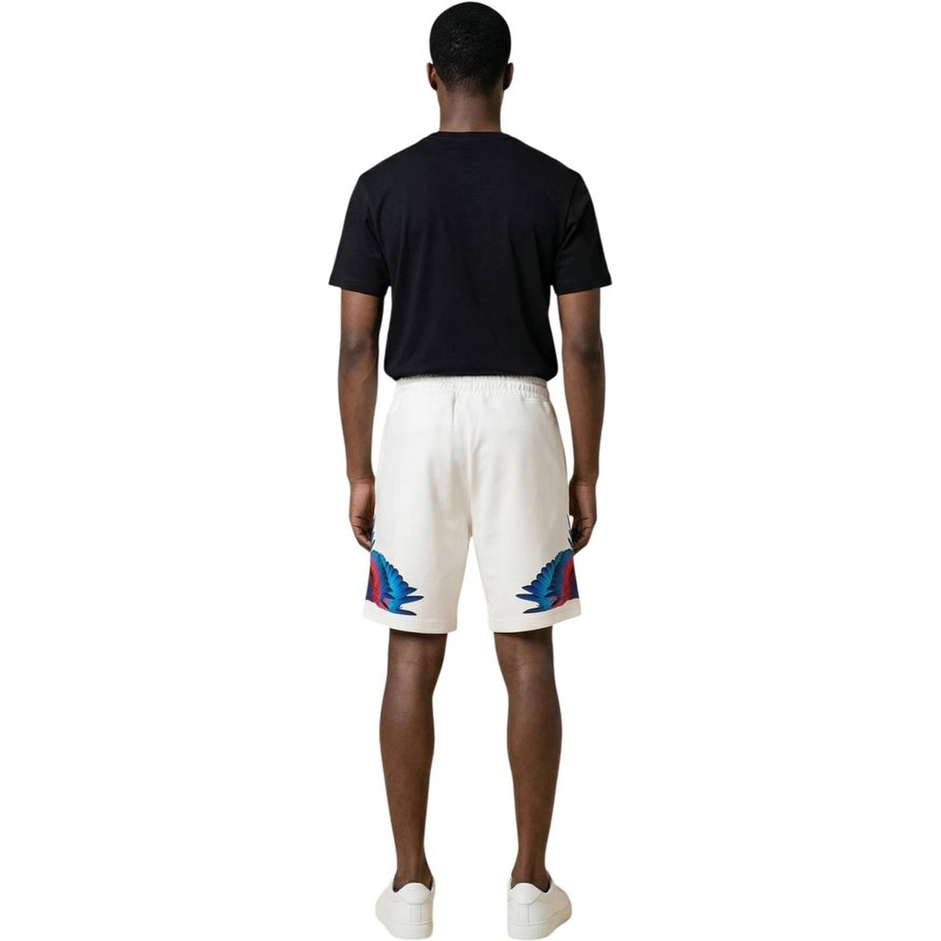 Cream Cotton Bermuda Shorts