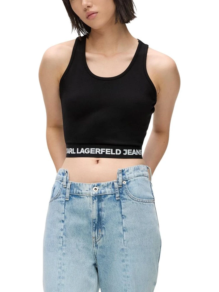 Black Viscose Top
