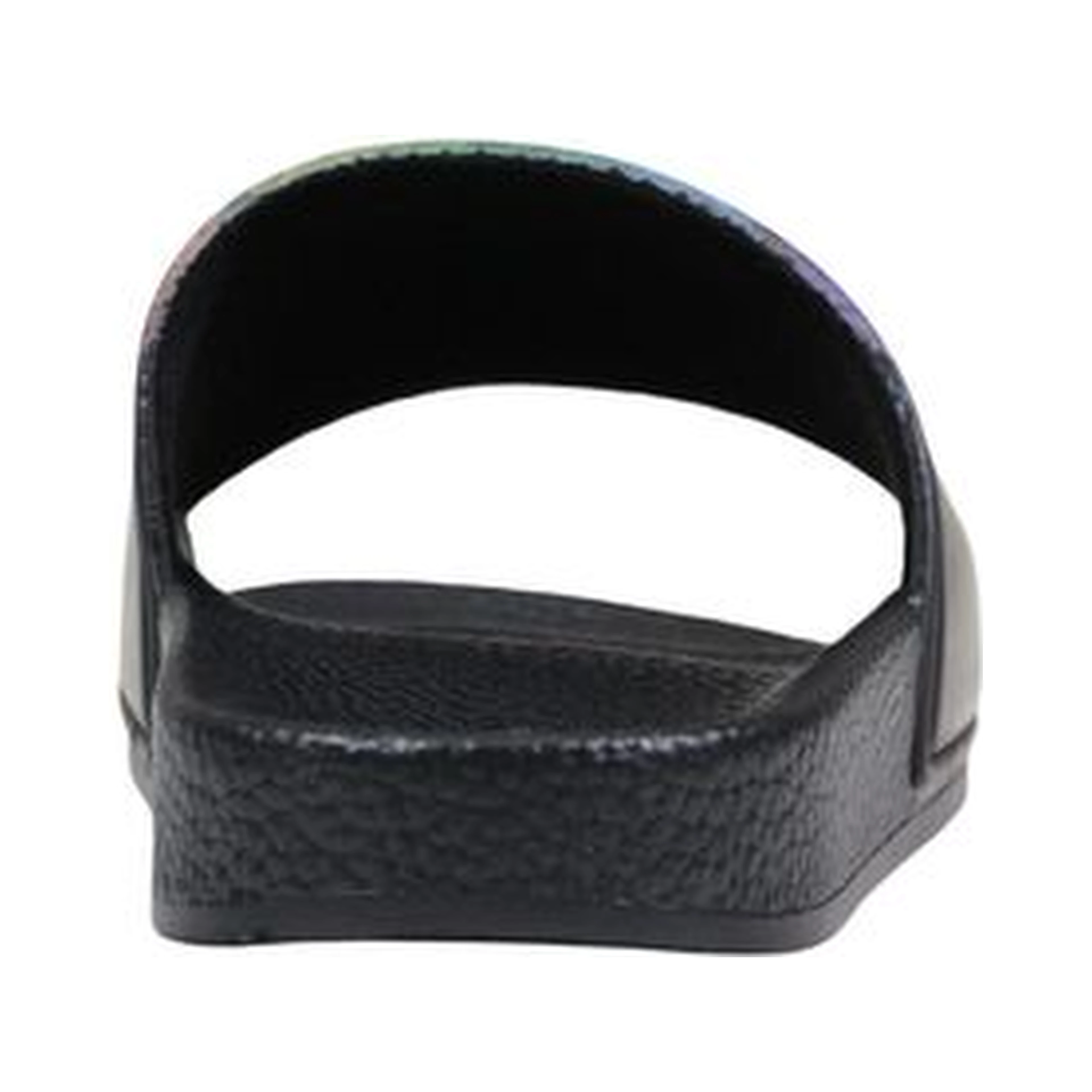 Black Synthetic Slippers