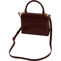 Purple Recycled Polyurethane Handbag