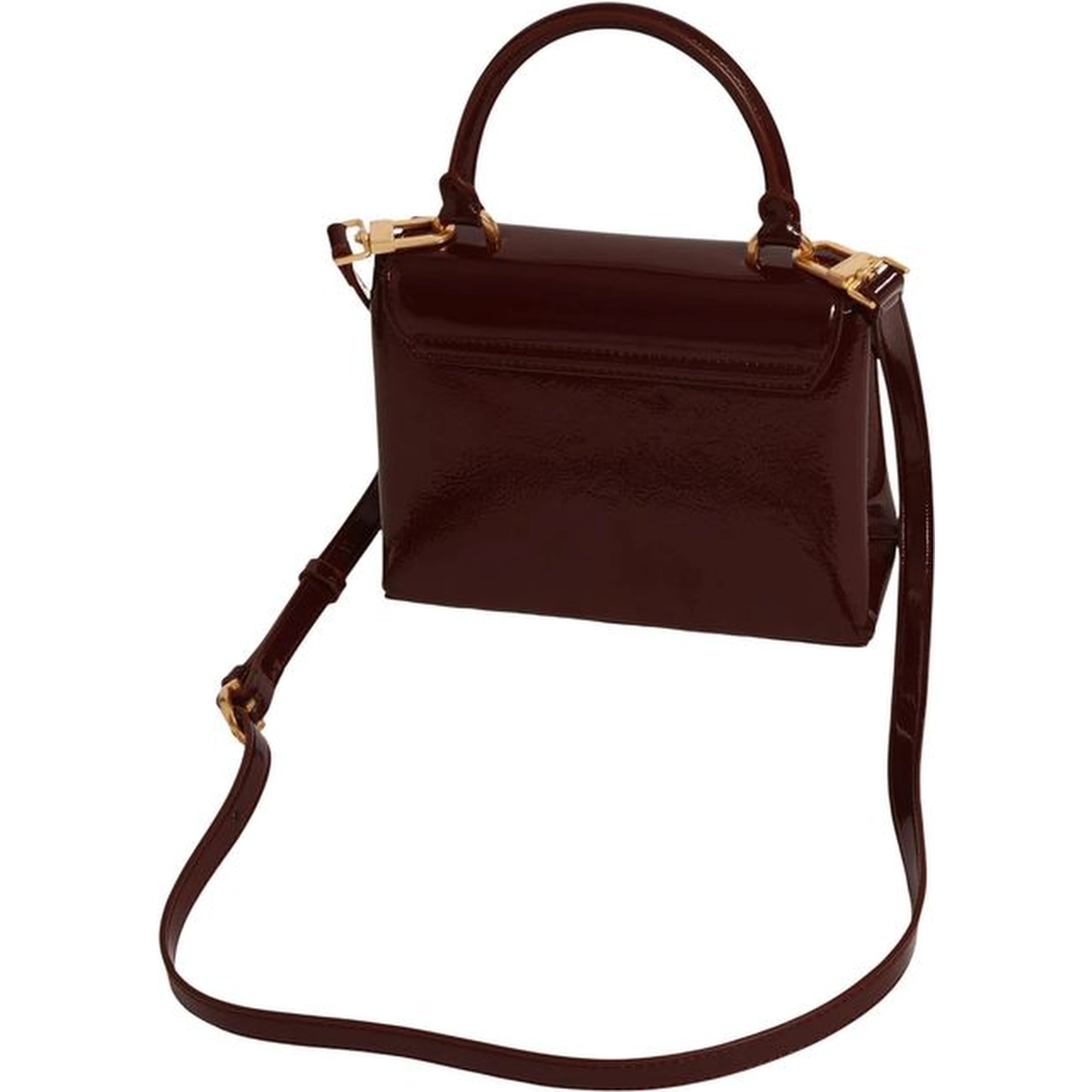 Purple Recycled Polyurethane Handbag