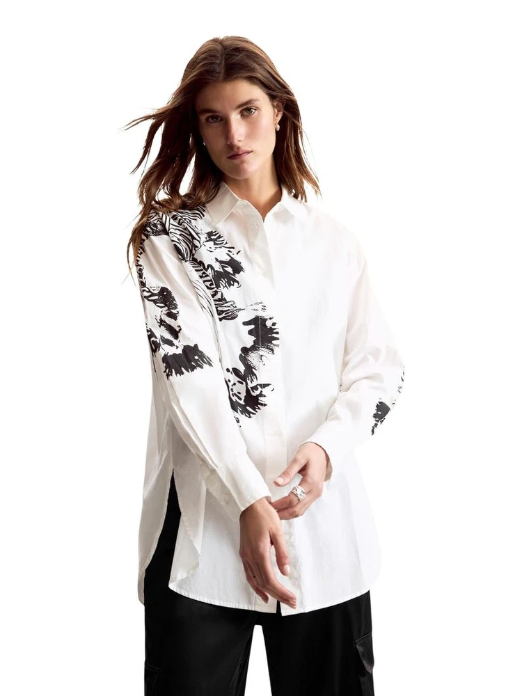 White Cotton Blouse