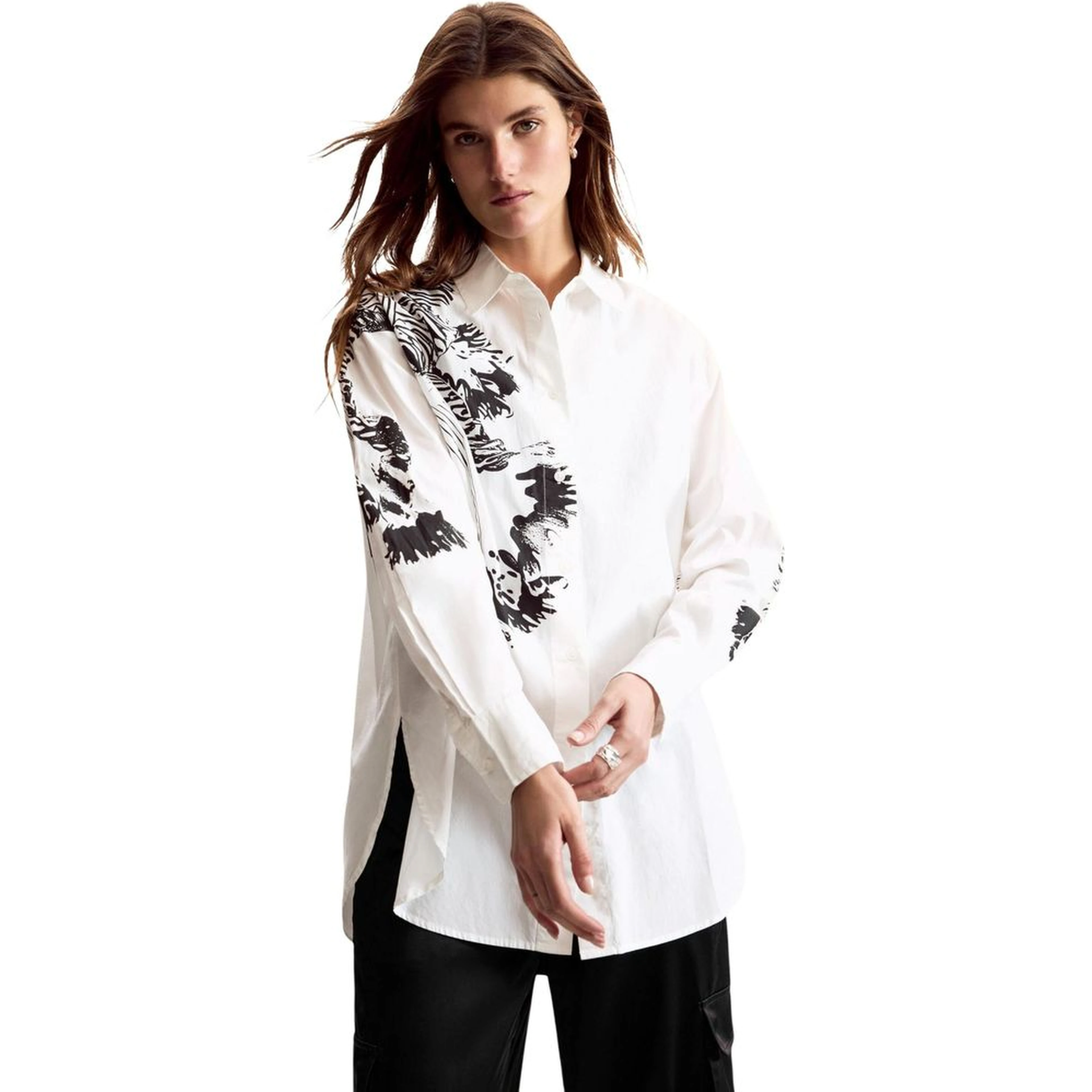 White Cotton Blouse