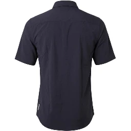 Blue Polyamide Shortsleeve Shirt