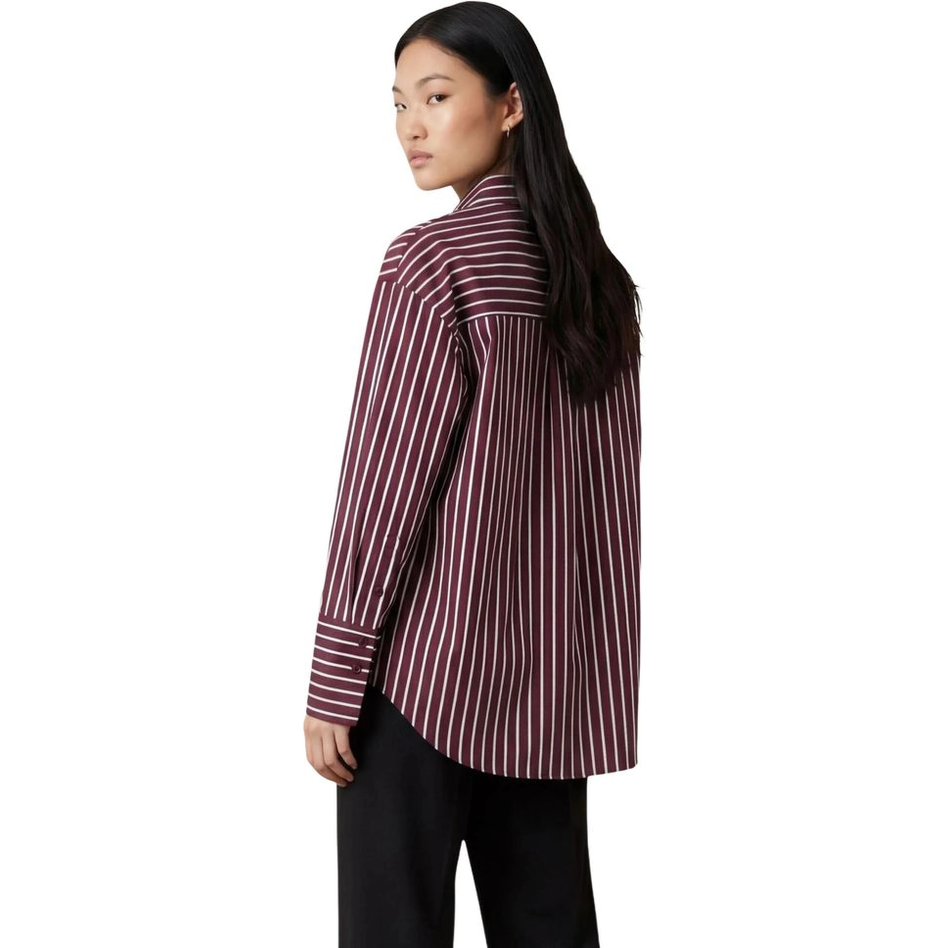 Bordeaux Cotton Blouse