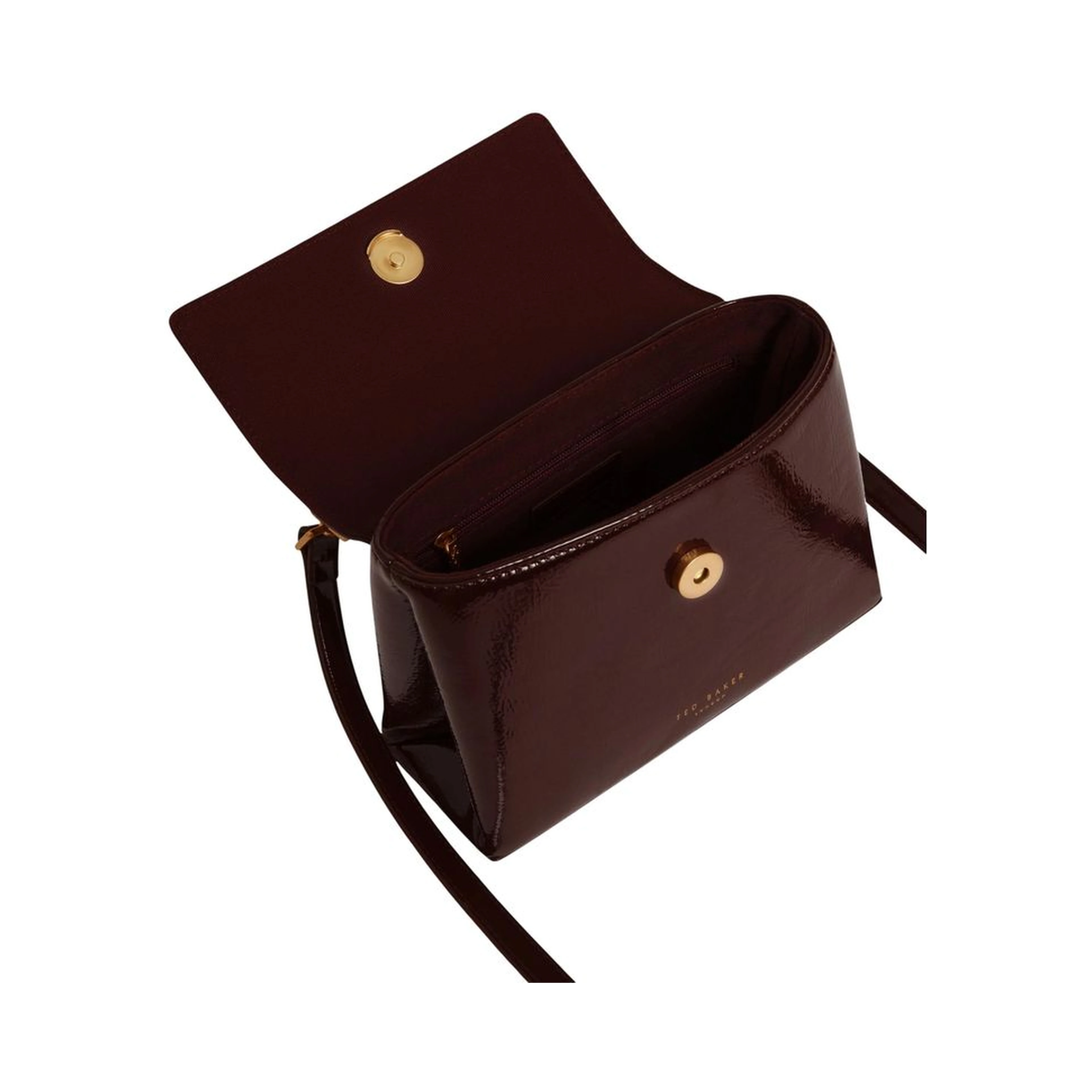 Purple Recycled Polyurethane Handbag