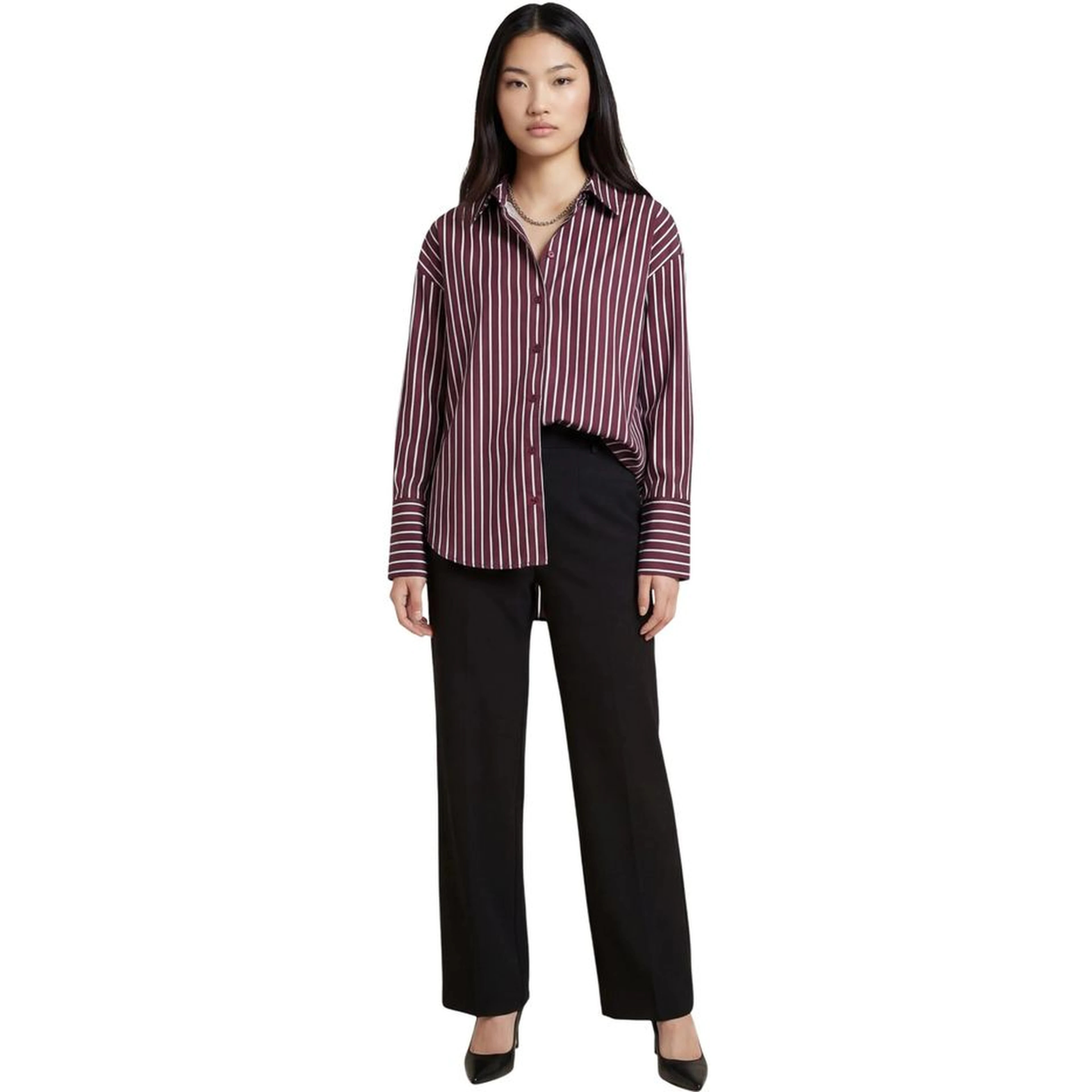 Bordeaux Cotton Blouse