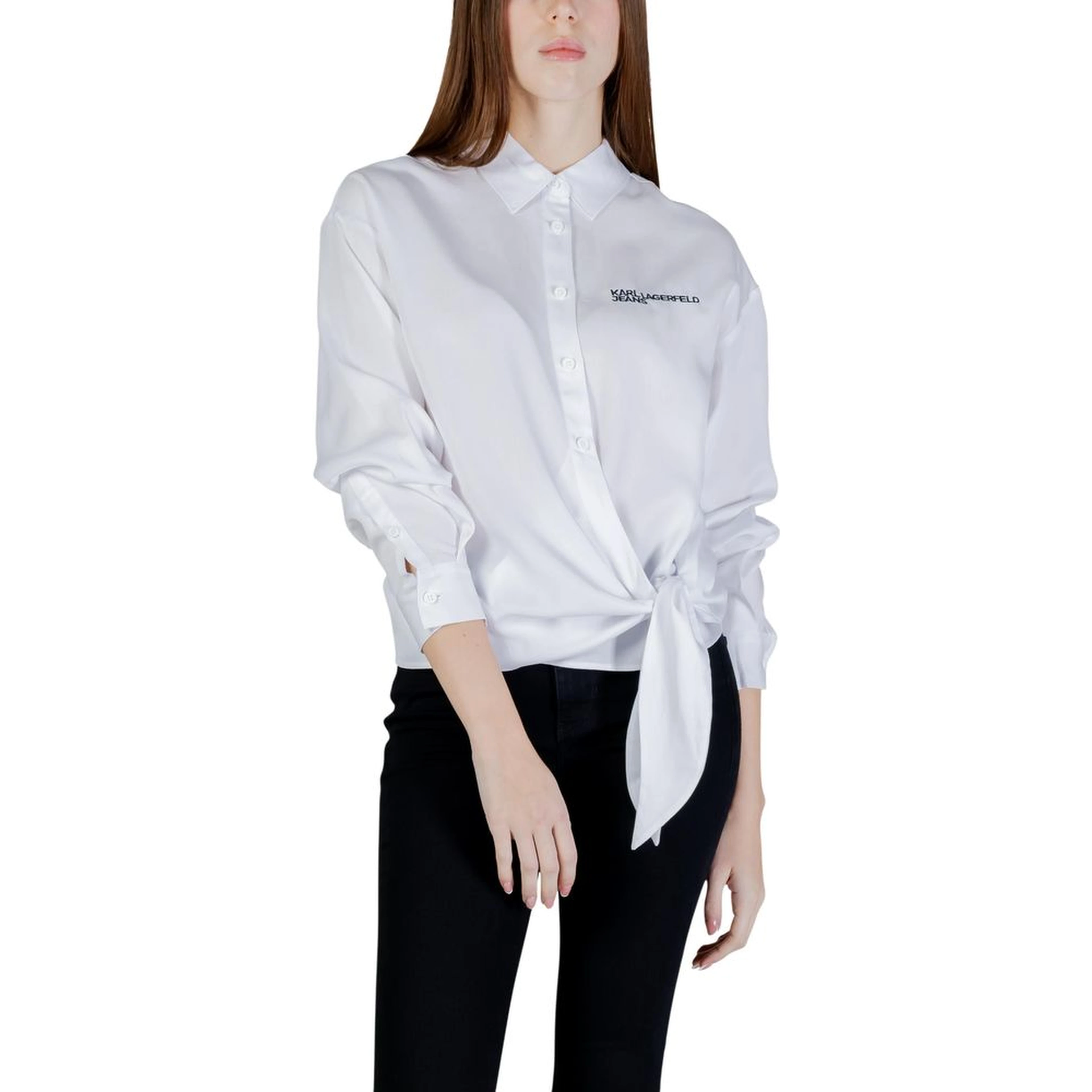 White Lyocell Blouse