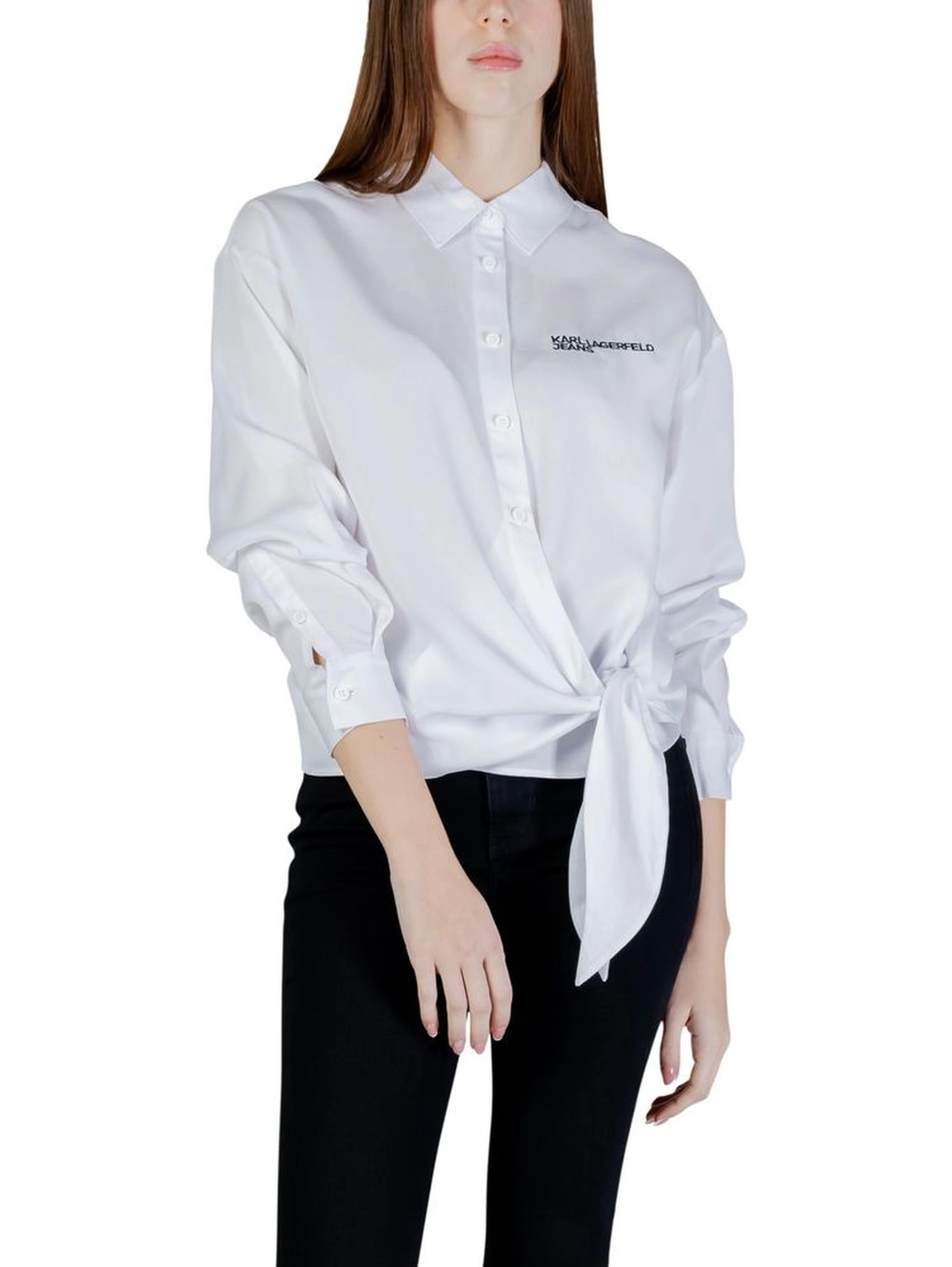 White Lyocell Blouse