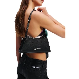 Black Polyethylene Handbag
