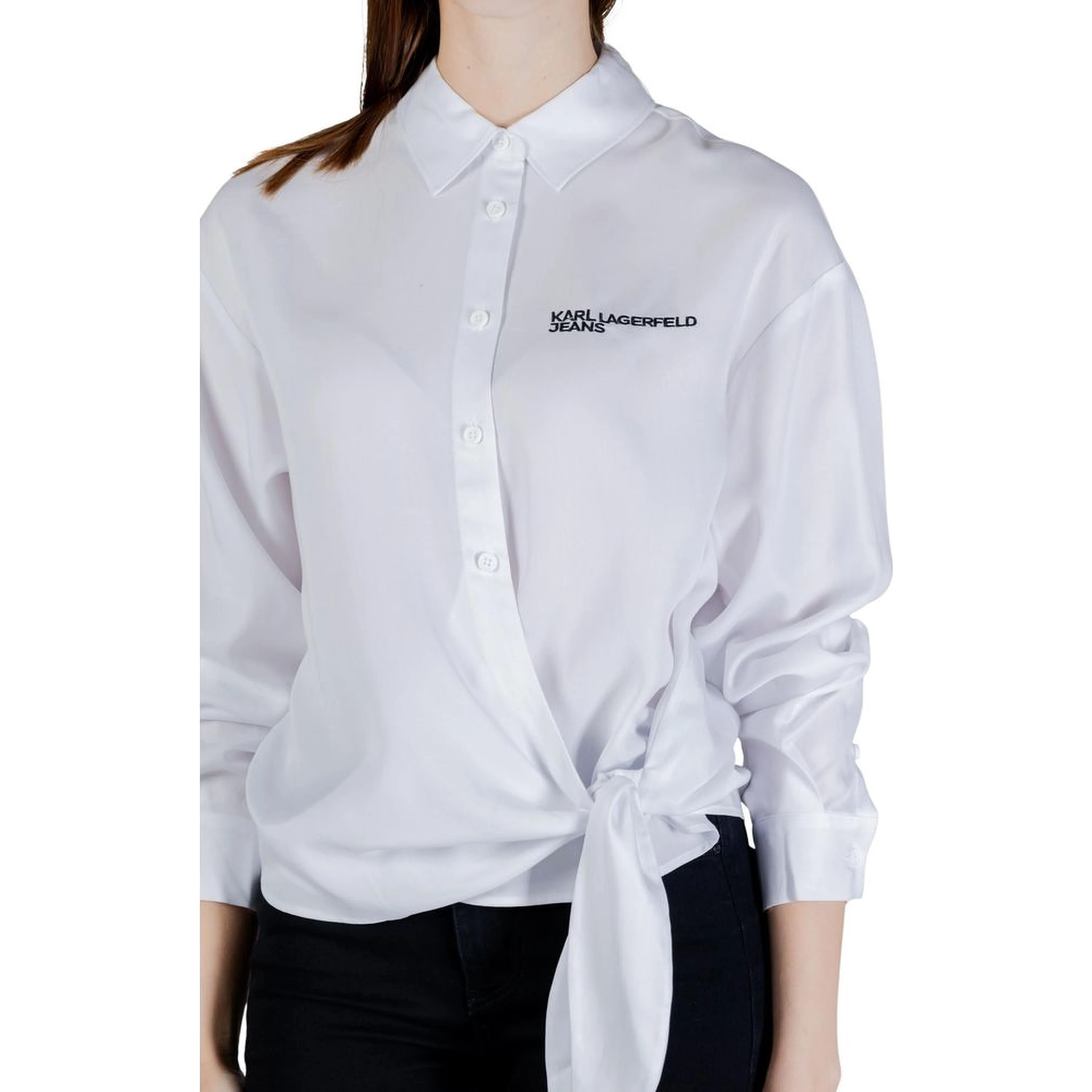 White Lyocell Blouse