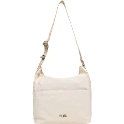 Beige Polyamide Handbag