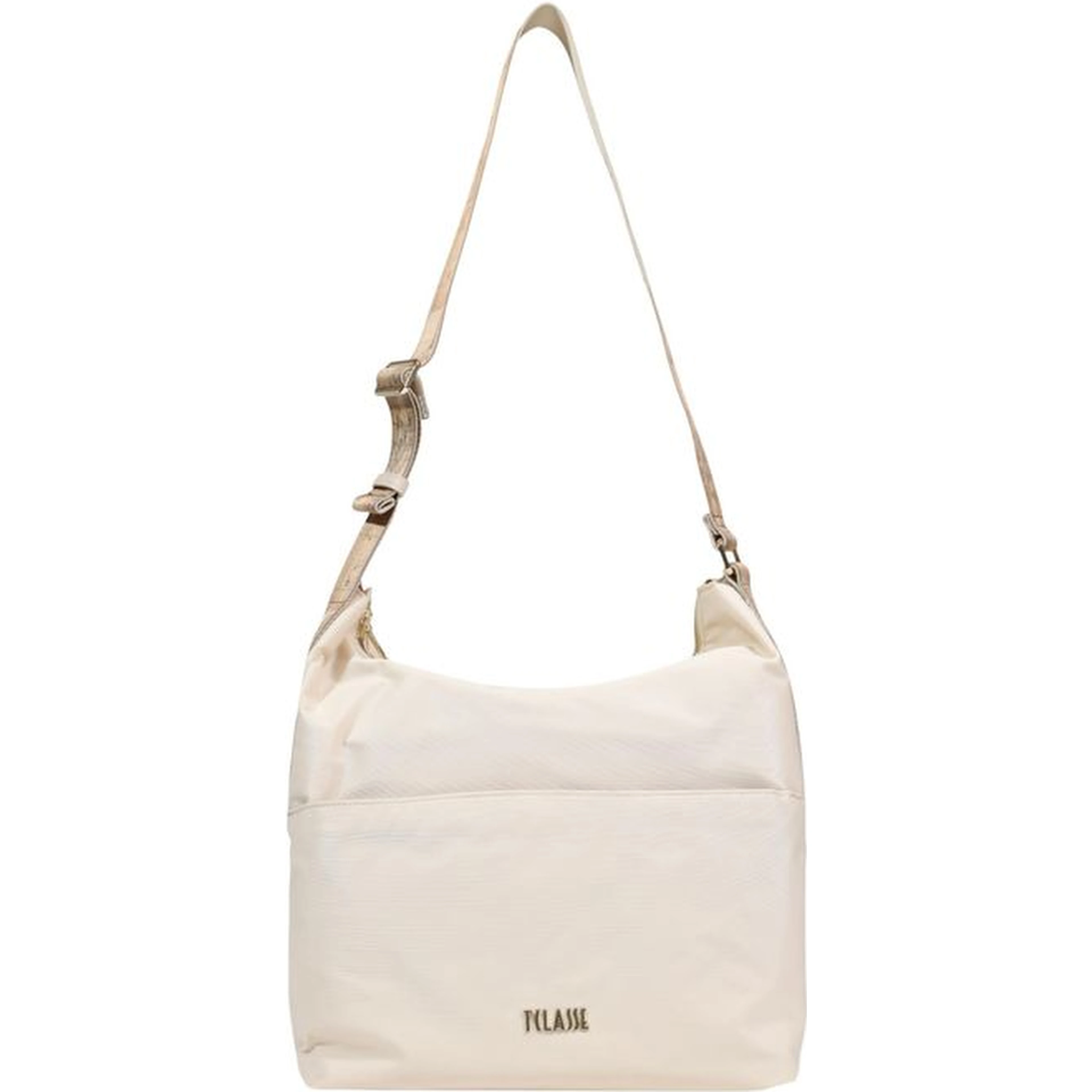 Beige Polyamide Handbag