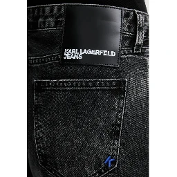 Black Recycled Cotton Relaxed Fit Jeans
