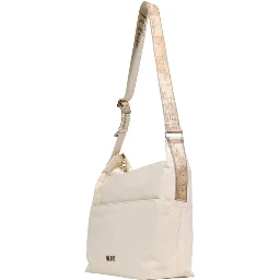 Beige Polyamide Handbag