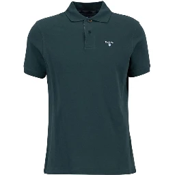 Bicolor Cotton Polo Shirt