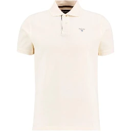 Cream Cotton Polo Shirt